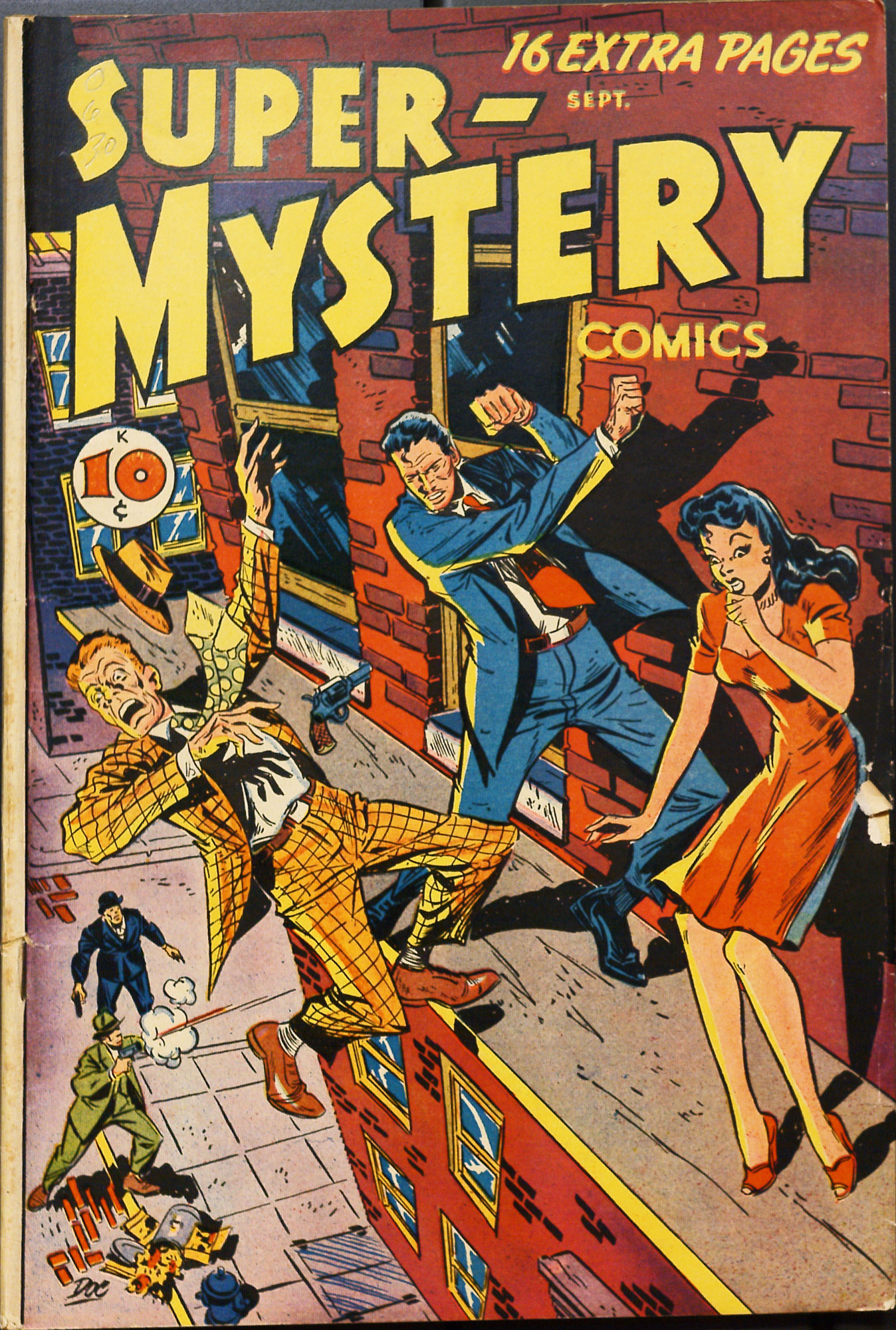 Read online Super-Mystery Comics comic -  Issue #37 - 1