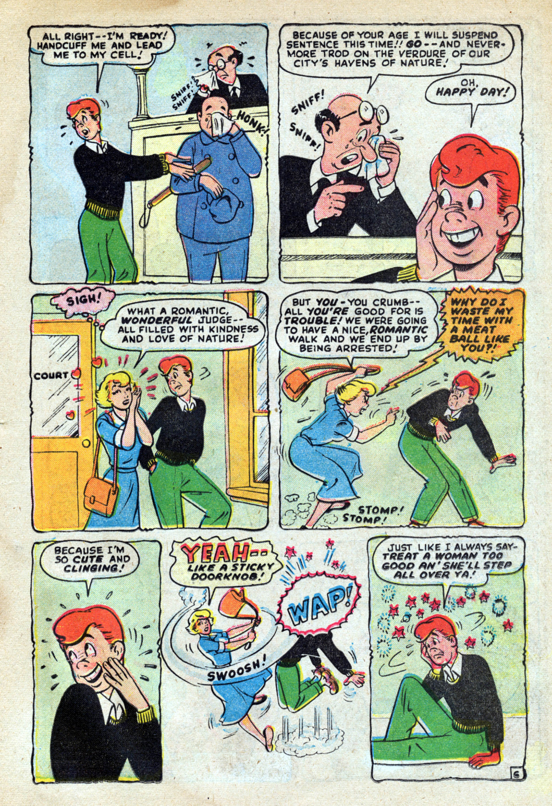 Read online Willie Comics (1950) comic -  Issue #22 - 21