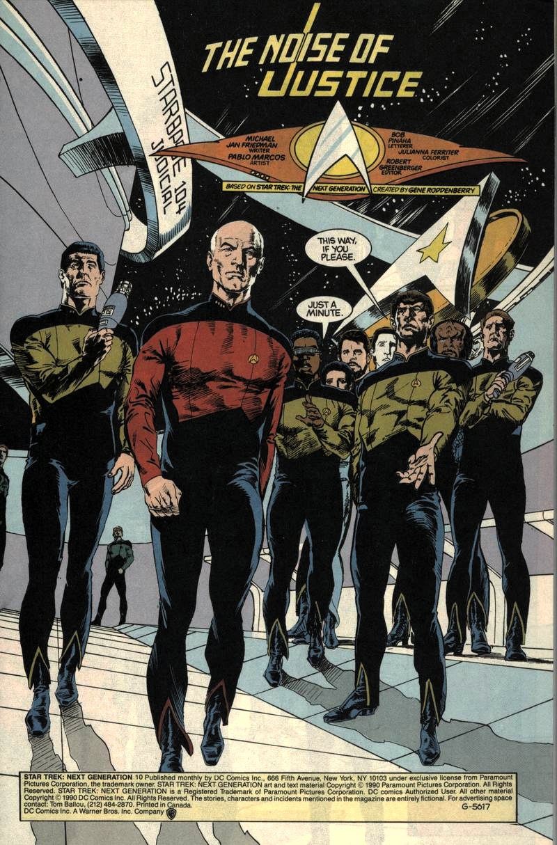 Read online Star Trek: The Next Generation (1989) comic -  Issue #10 - 2