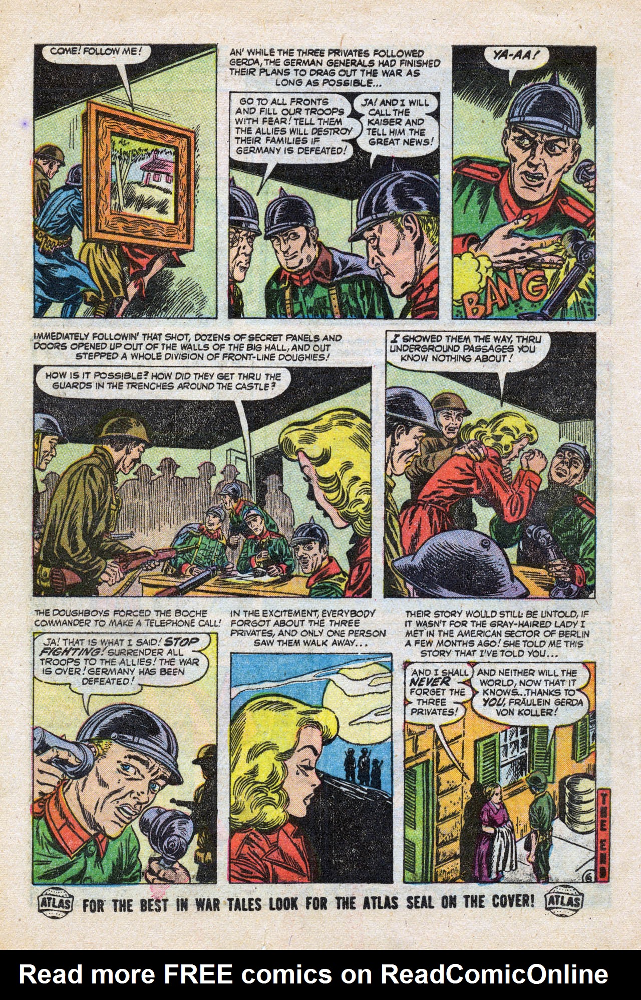 Read online Combat Casey comic -  Issue #22 - 16