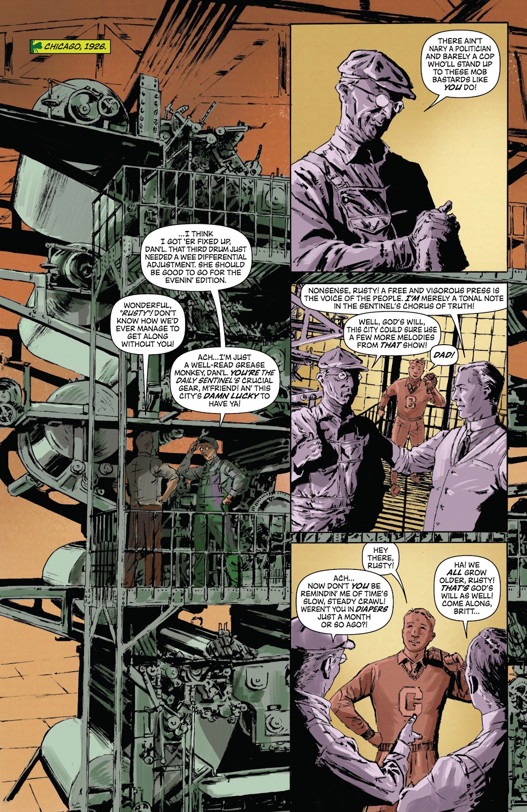 Green Hornet: Year One issue 1 - Page 11