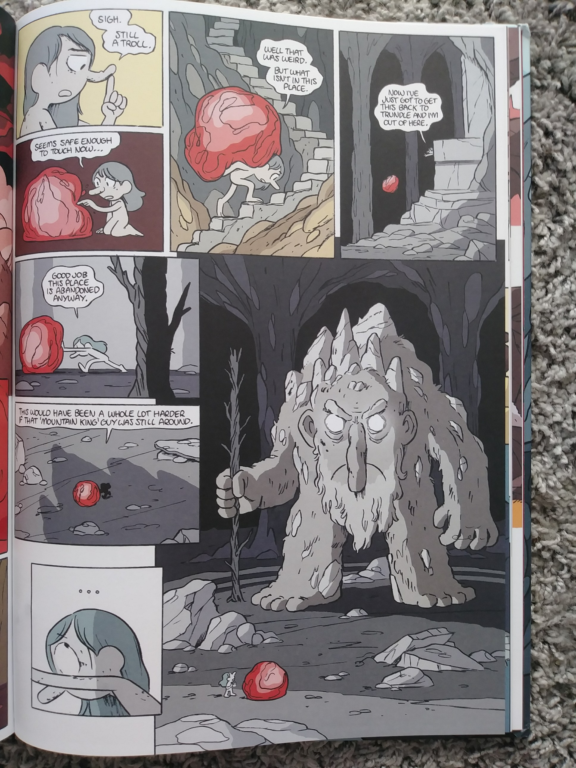 Read online Hilda and the Mountain King comic -  Issue # TPB - 48