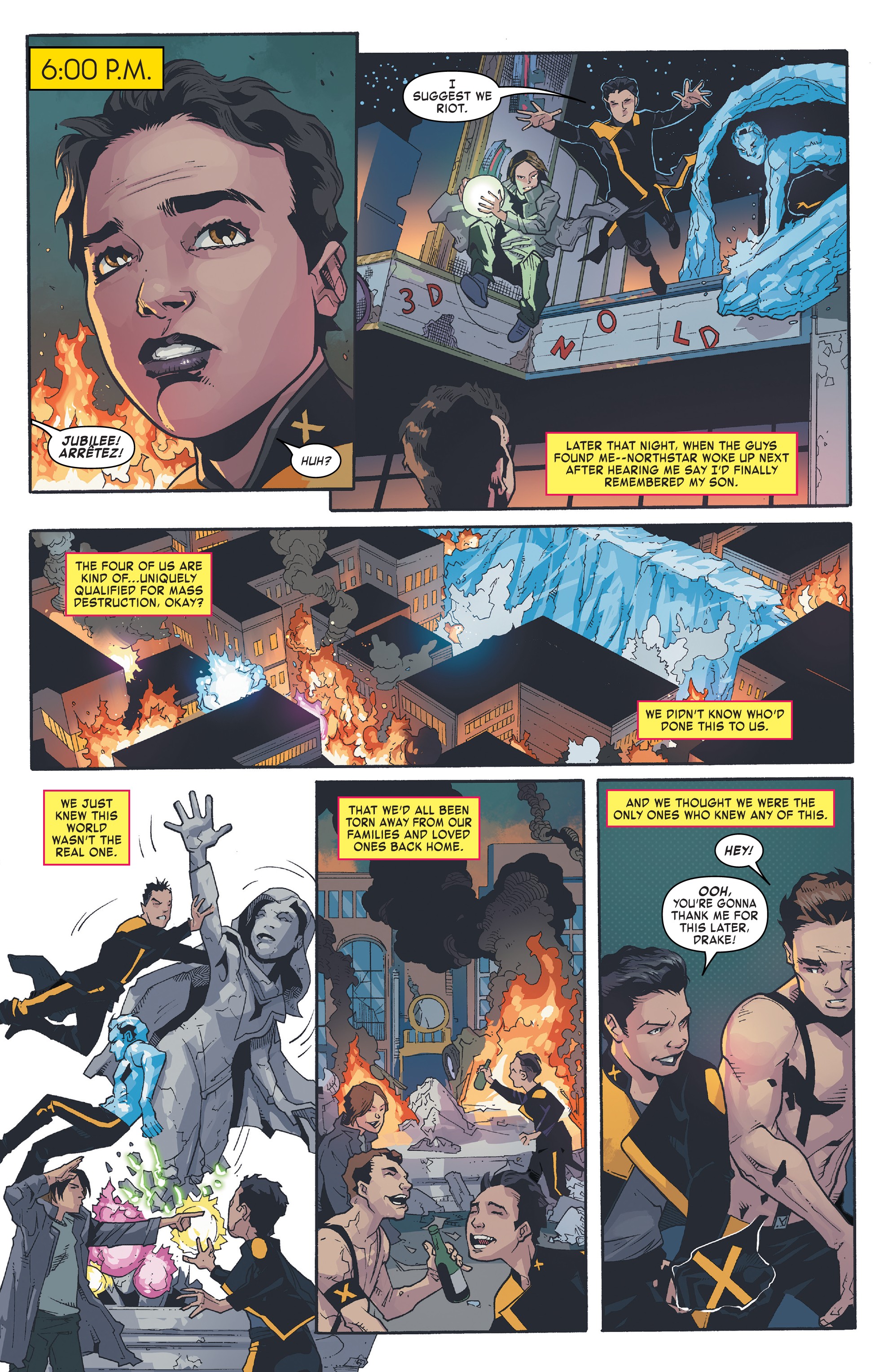 Read online Age of X-Man: X-Tremists comic -  Issue #5 - 14
