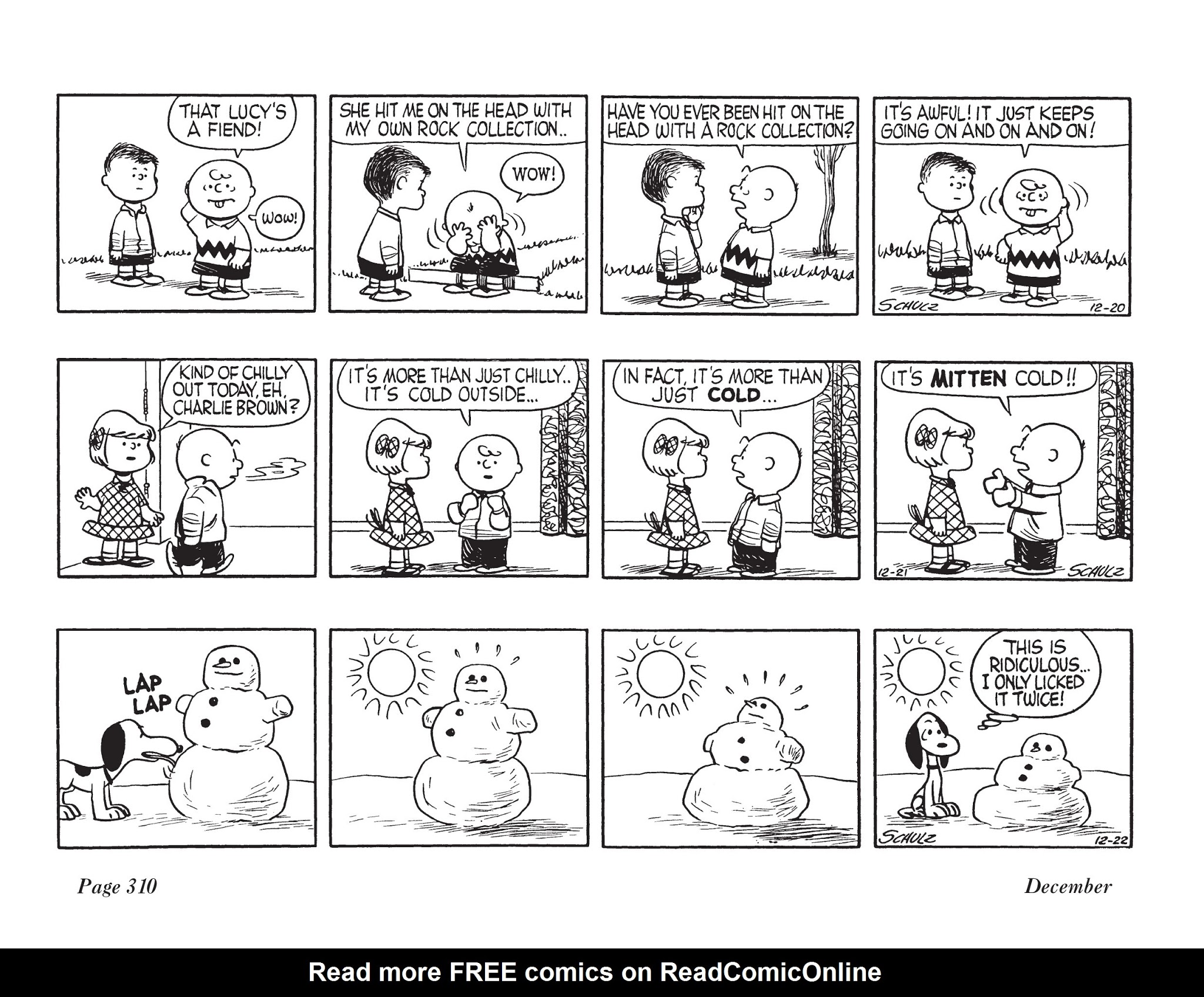 Read online The Complete Peanuts comic -  Issue # TPB 3 - 323