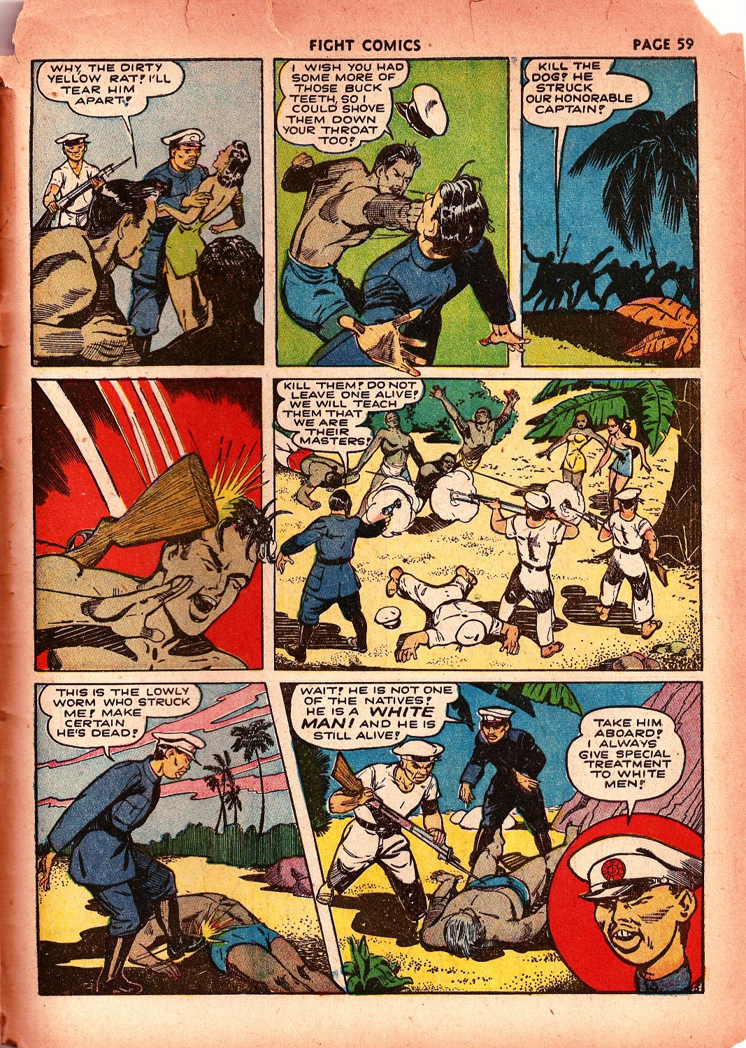 Read online Fight Comics comic -  Issue #23 - 61