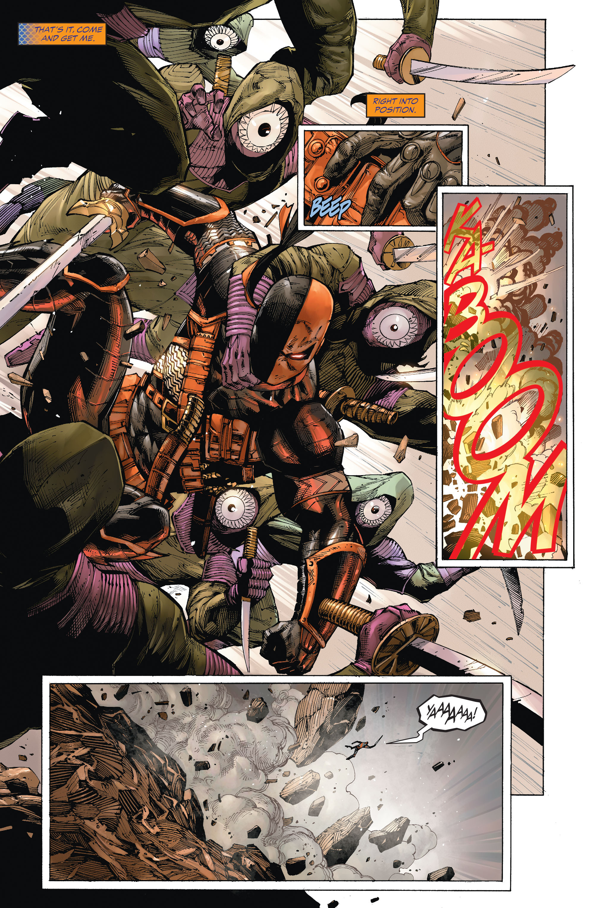 Read online Deathstroke: Gods of War comic -  Issue # TPB - 32