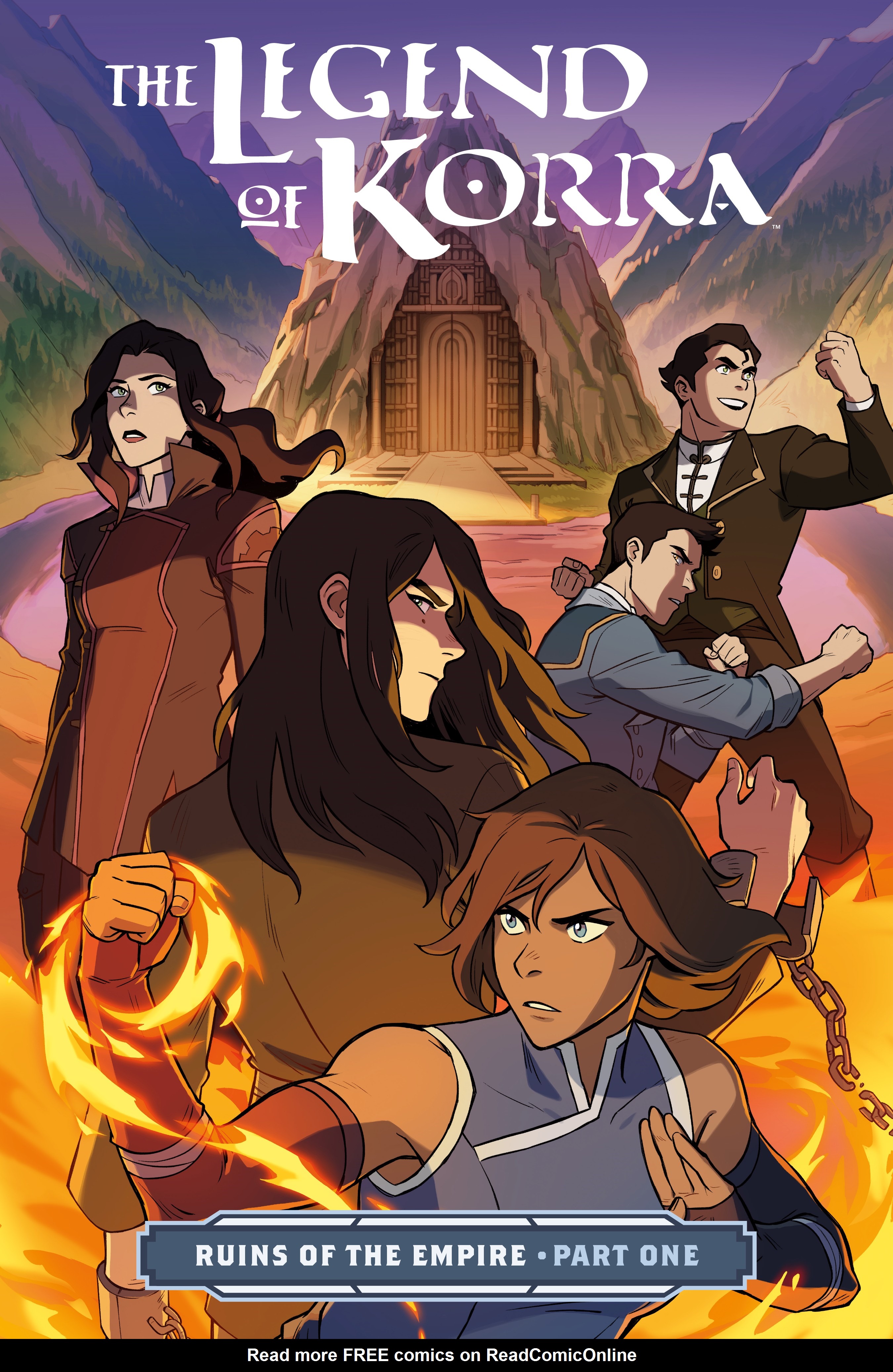 Read online Nickelodeon The Legend of Korra: Ruins of the Empire comic -  Issue # TPB 1 - 1