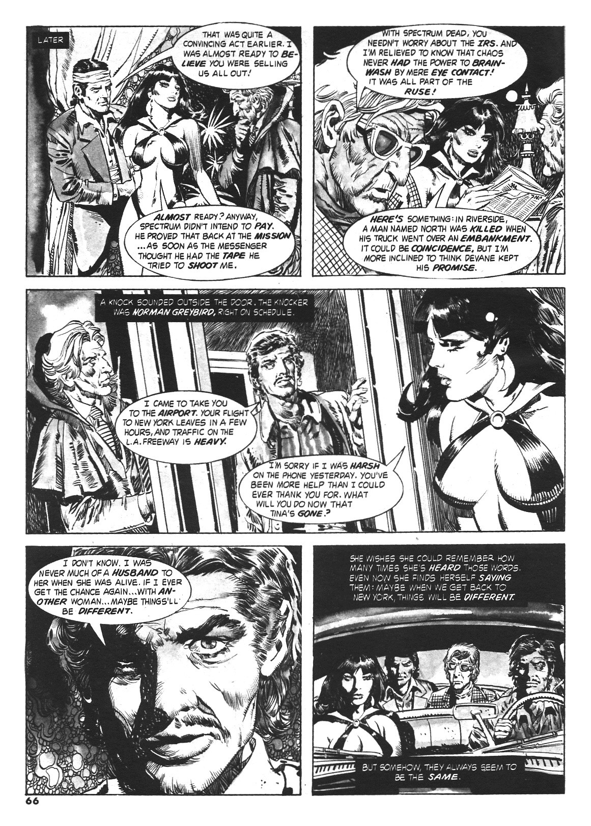 Read online Vampirella (1969) comic -  Issue #64 - 66
