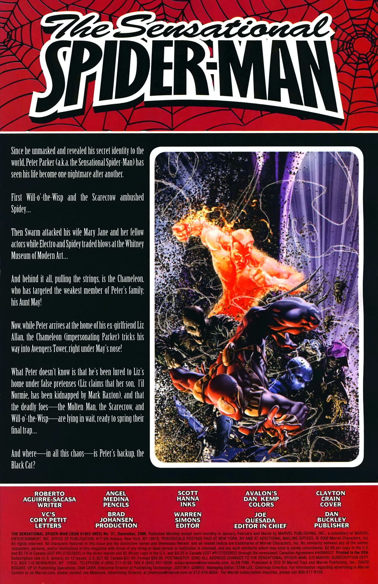 Read online The Sensational Spider-Man (2006) comic -  Issue #31 - 2