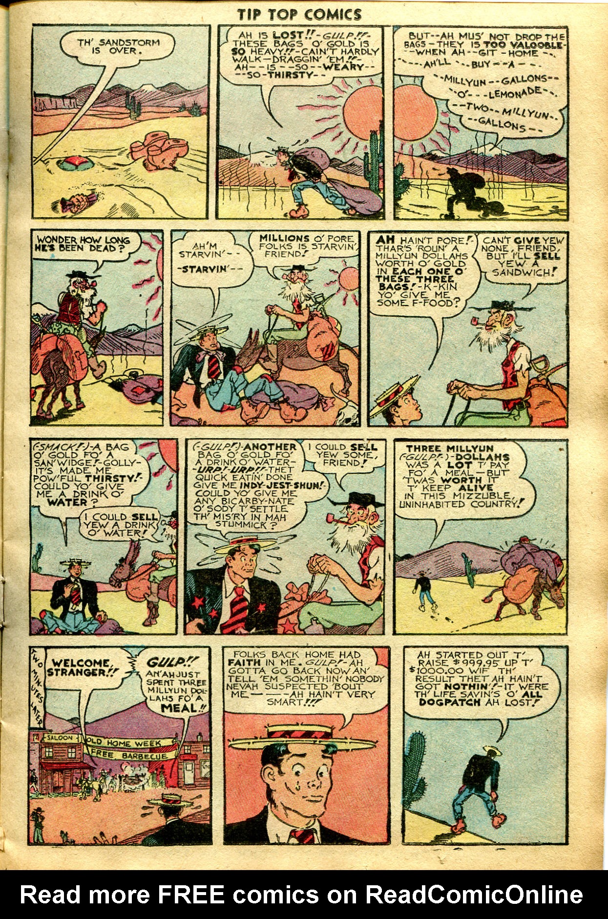 Read online Tip Top Comics comic -  Issue #122 - 15