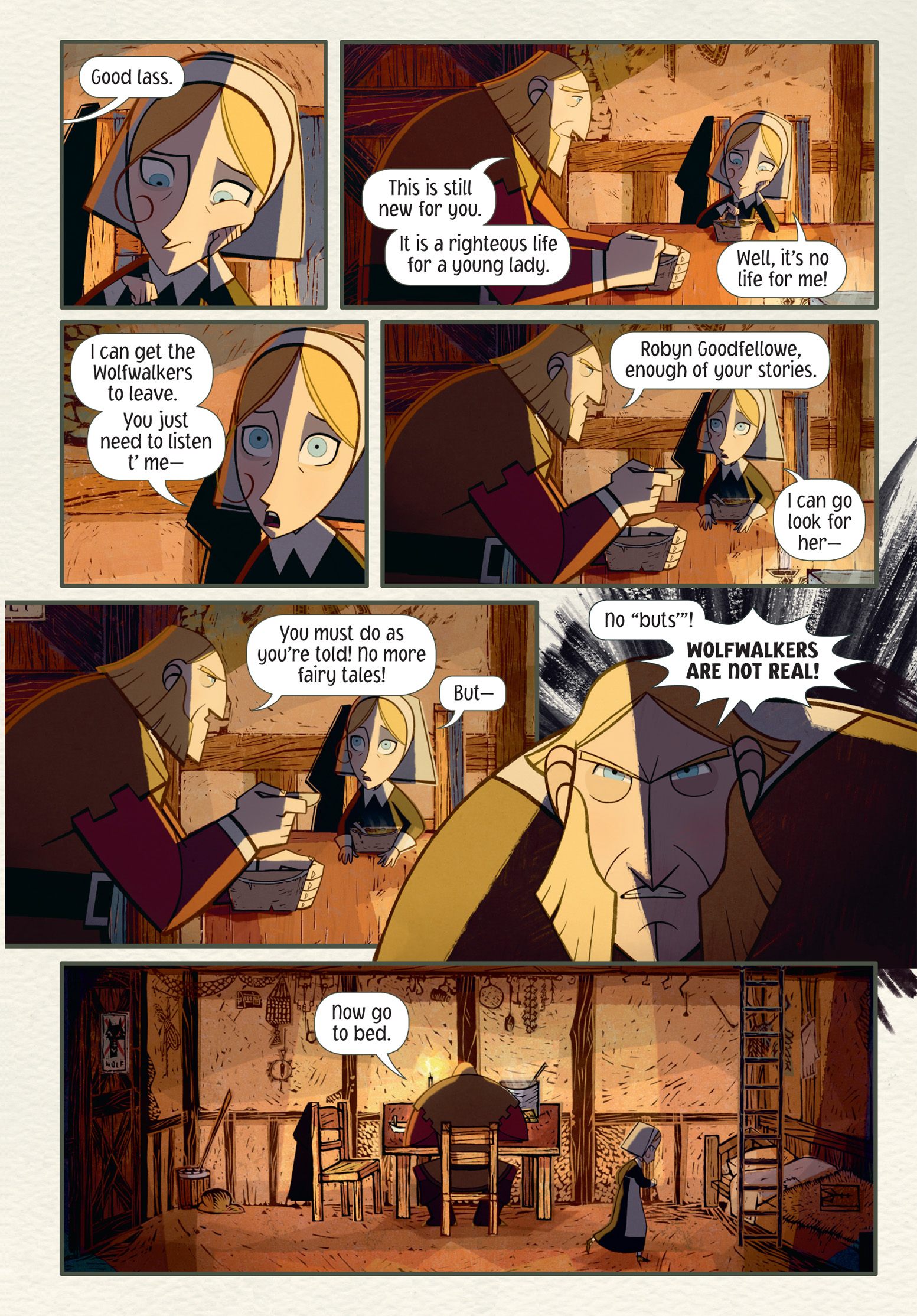 Read online Wolfwalkers: The Graphic Novel comic -  Issue # TPB (Part 2) - 36