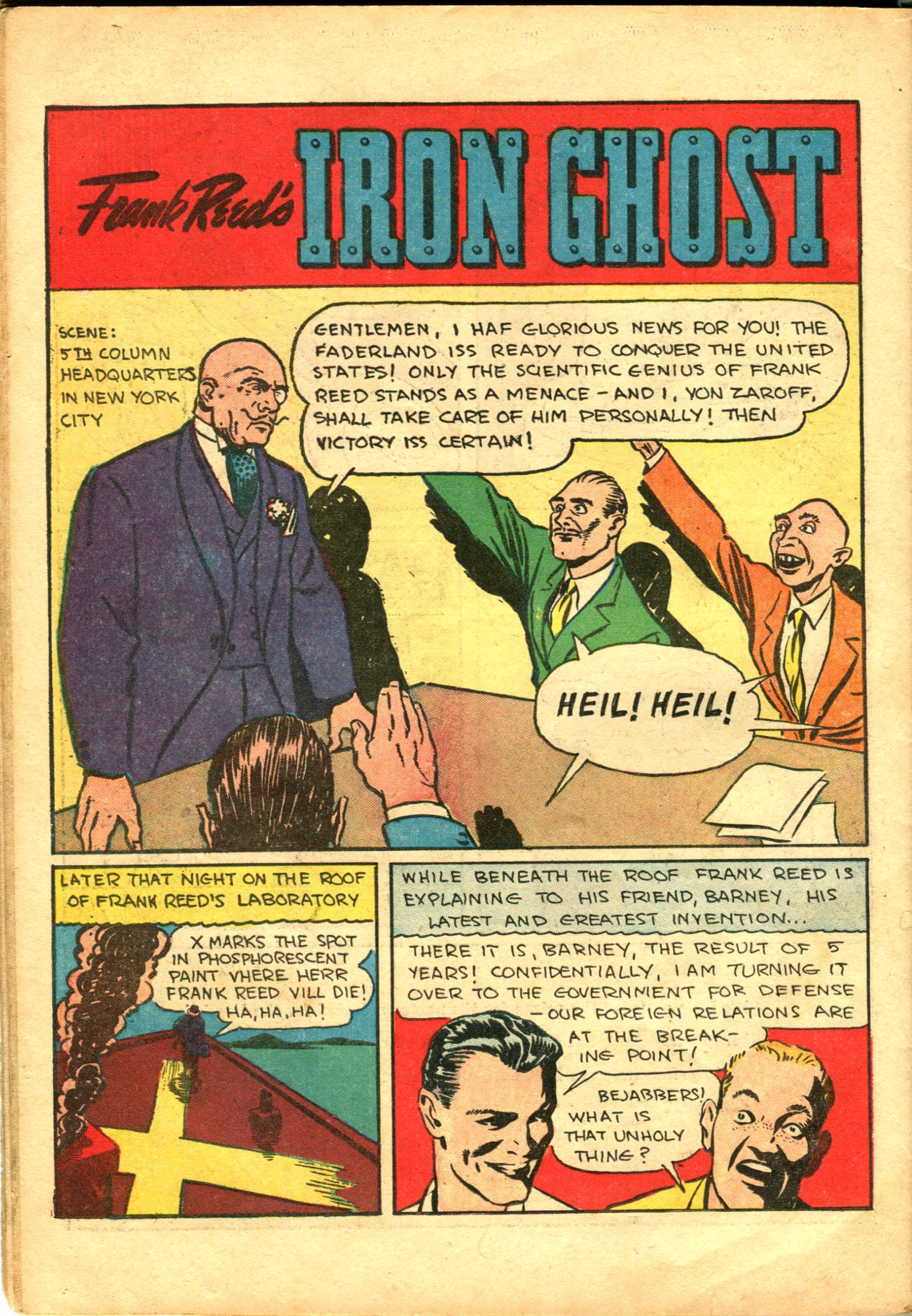 Read online Shadow Comics comic -  Issue #10 - 50