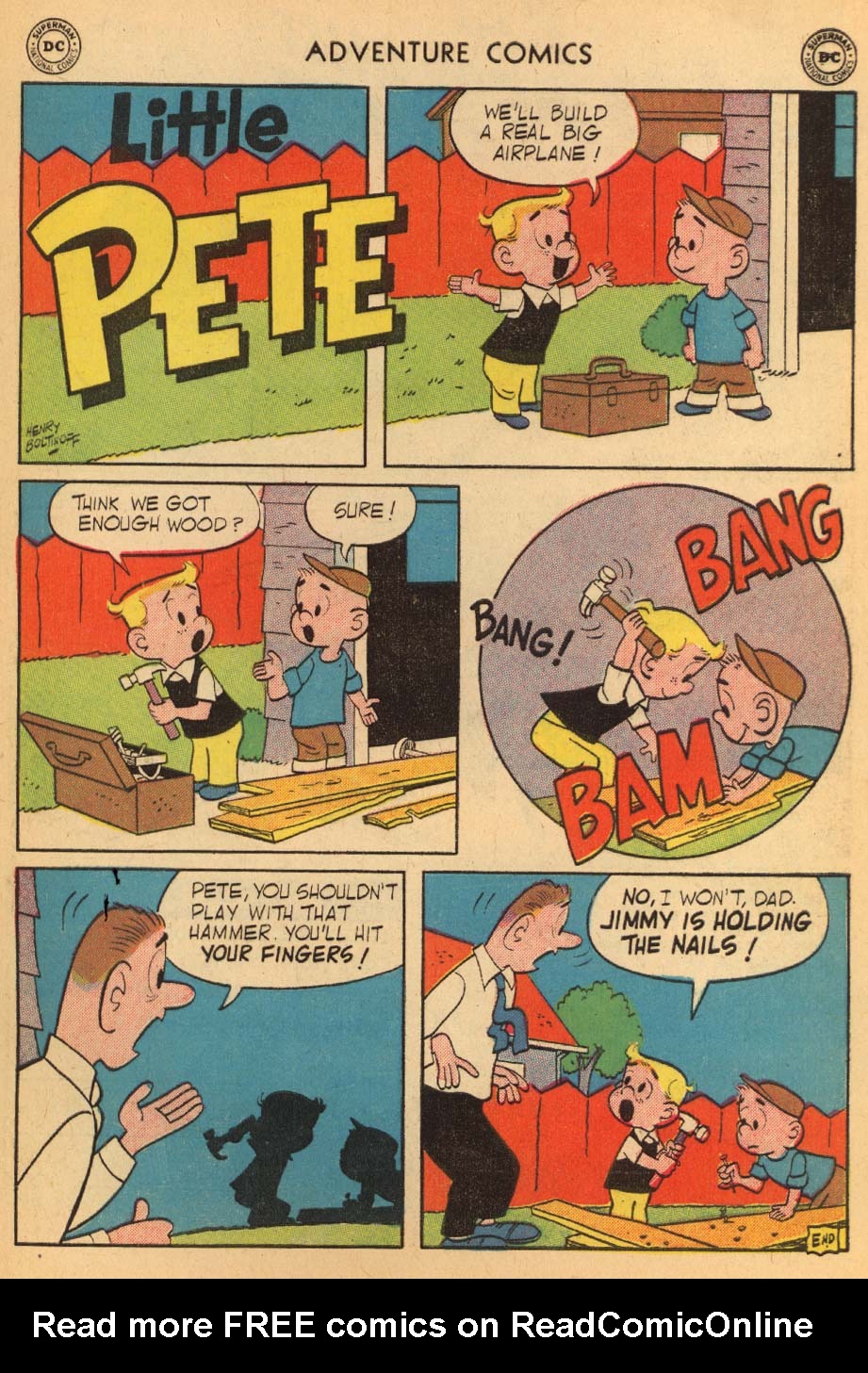 Read online Adventure Comics (1938) comic -  Issue #225 - 33