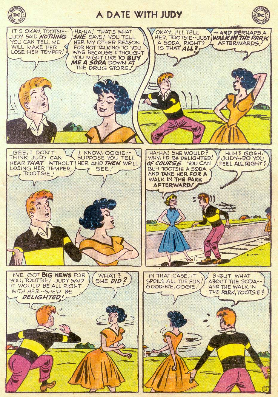 Read online A Date with Judy comic -  Issue #55 - 15