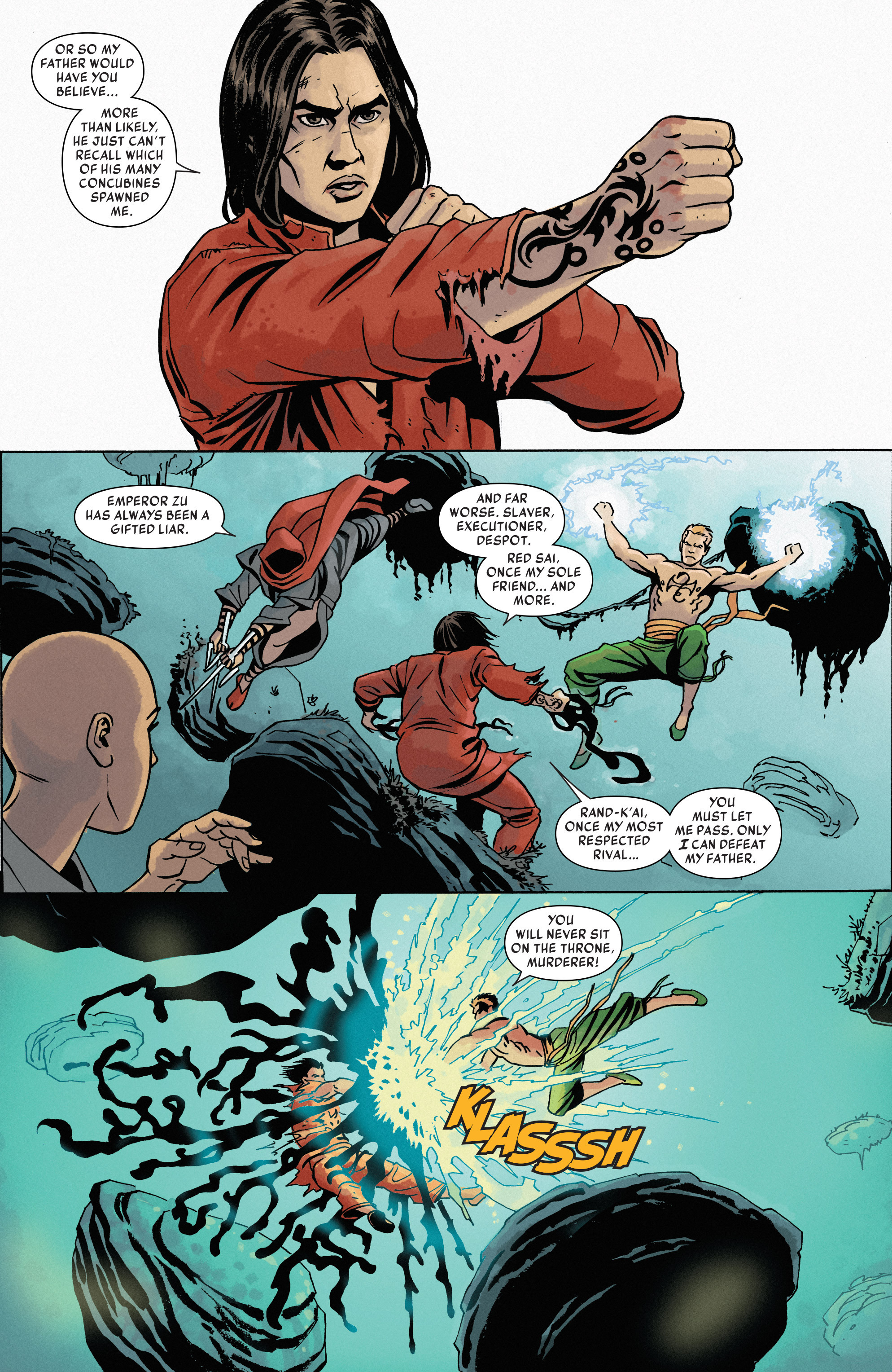 Read online Master of Kung Fu (2015) comic -  Issue #4 - 5