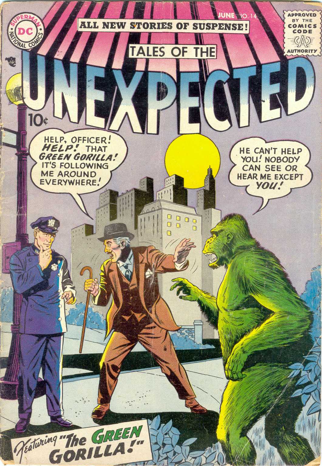 Read online Tales of the Unexpected comic -  Issue #14 - 1