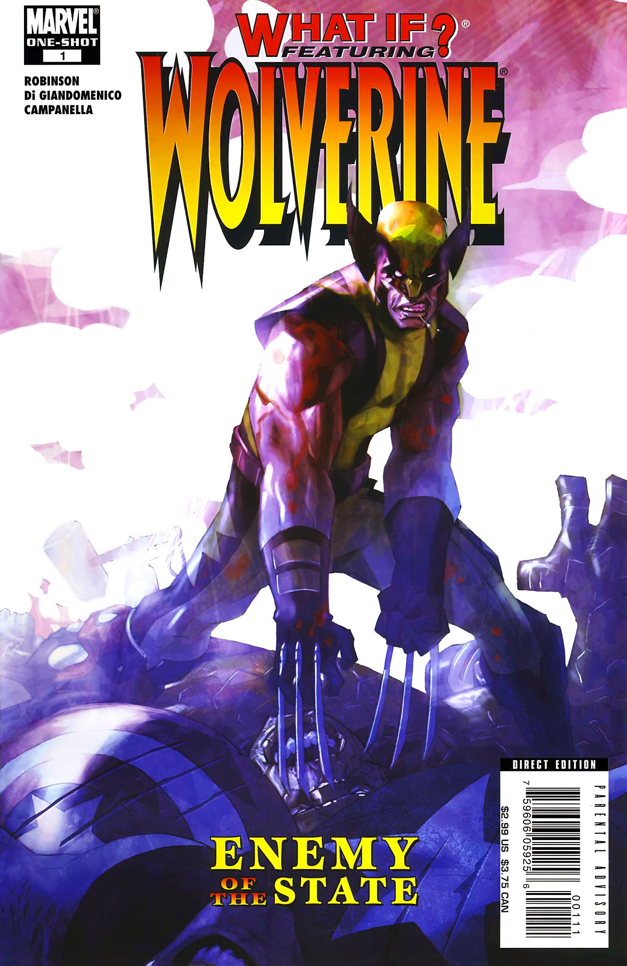 Read online What If? Wolverine Enemy of the State comic -  Issue # Full - 1