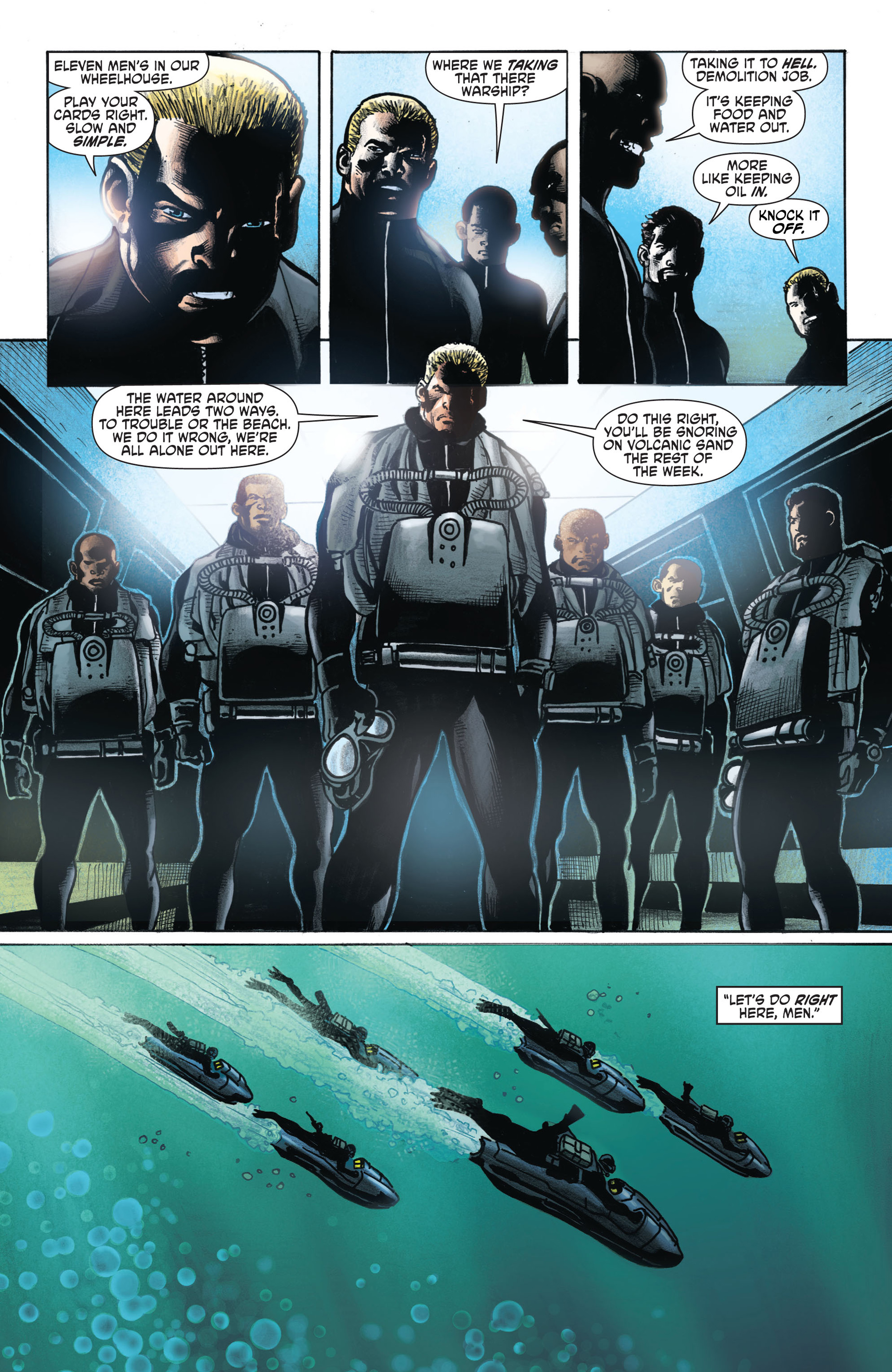 Read online Men of War (2011) comic -  Issue #3 - 6