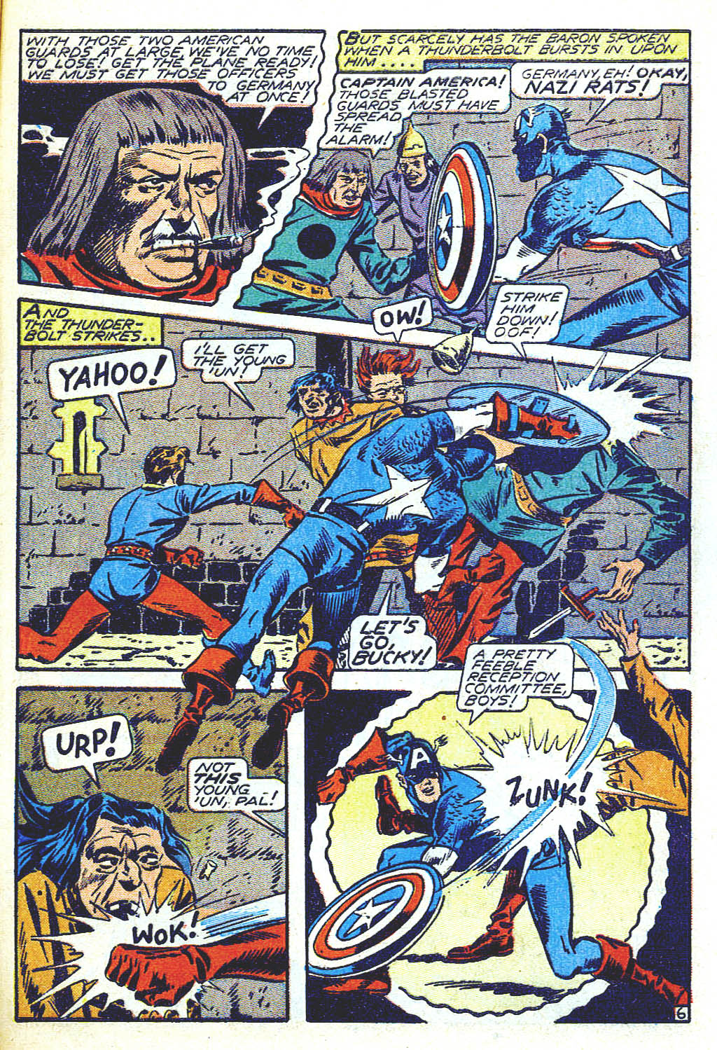 Read online Captain America Comics comic -  Issue #42 - 45
