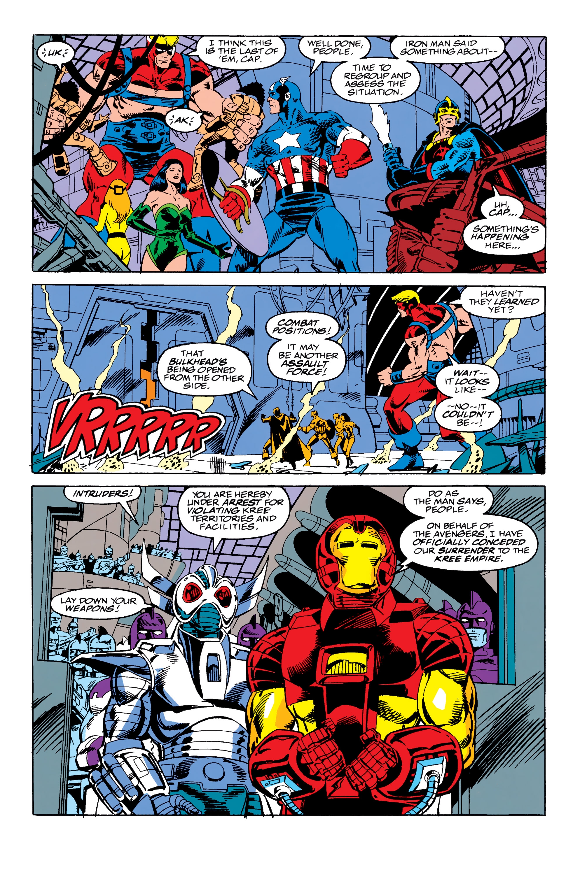 Read online Avengers Epic Collection: Operation Galactic Storm comic -  Issue # TPB (Part 2) - 35
