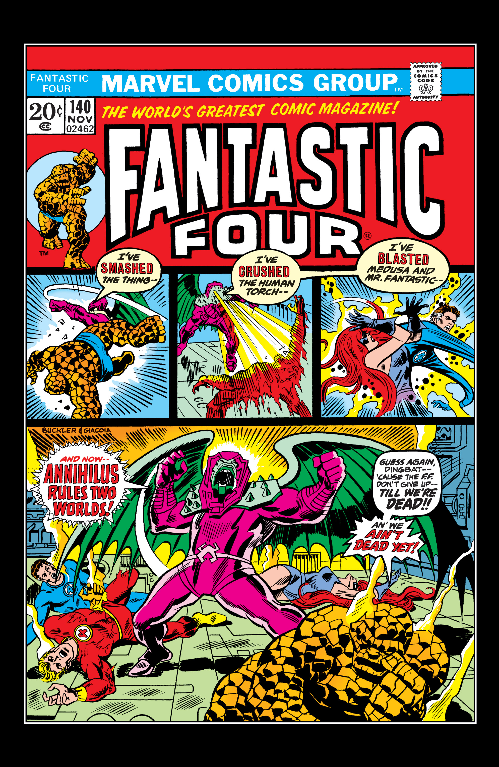 Read online Marvel Masterworks: The Fantastic Four comic -  Issue # TPB 13 (Part 3) - 39