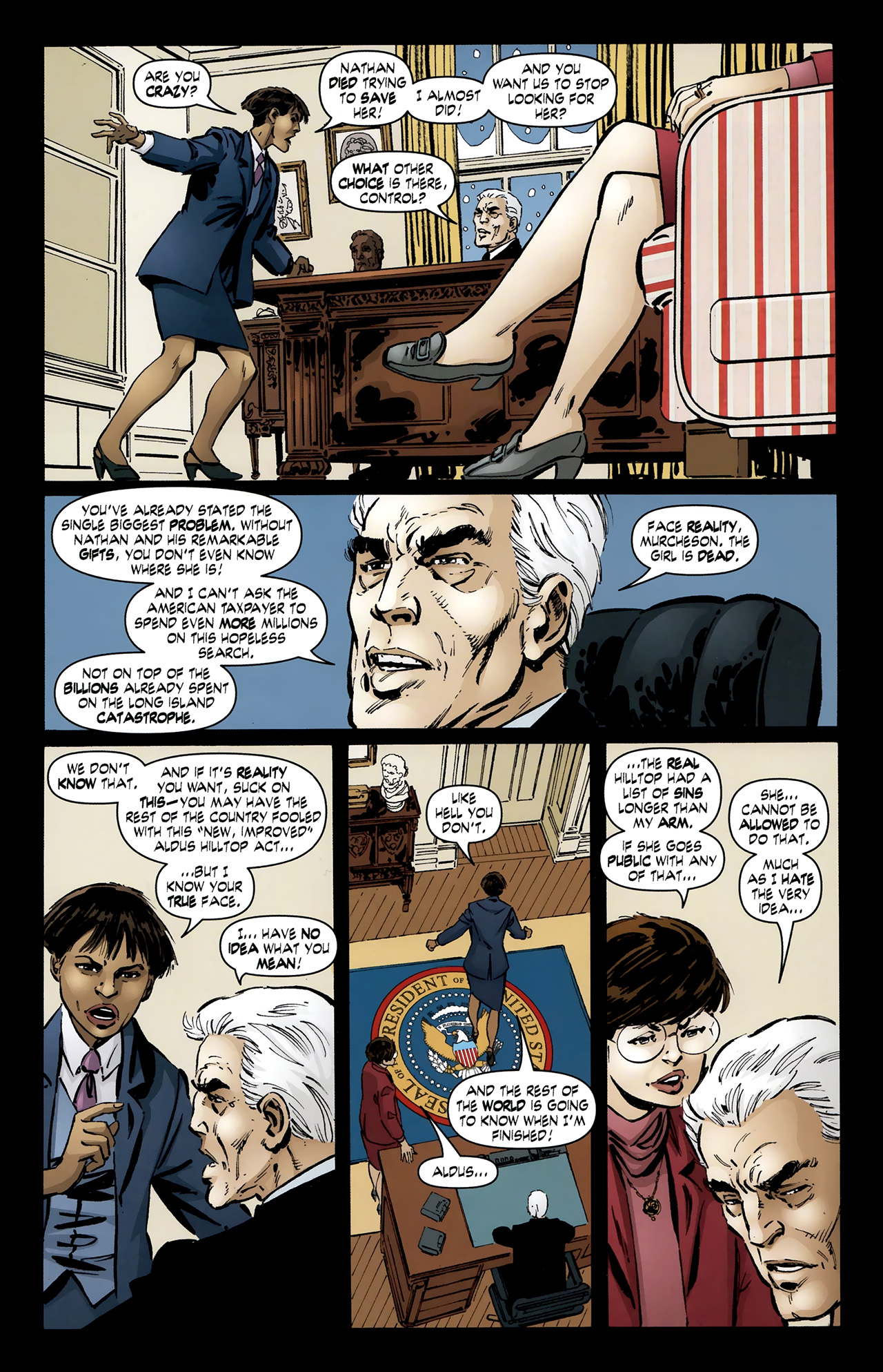 Read online John Byrne's Next Men (2010) comic -  Issue #4 - 16