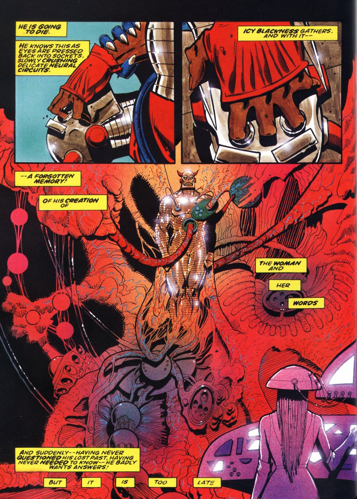 Read online Marvel Graphic Novel comic -  Issue #2 Death's Head - The Body In Question - 34