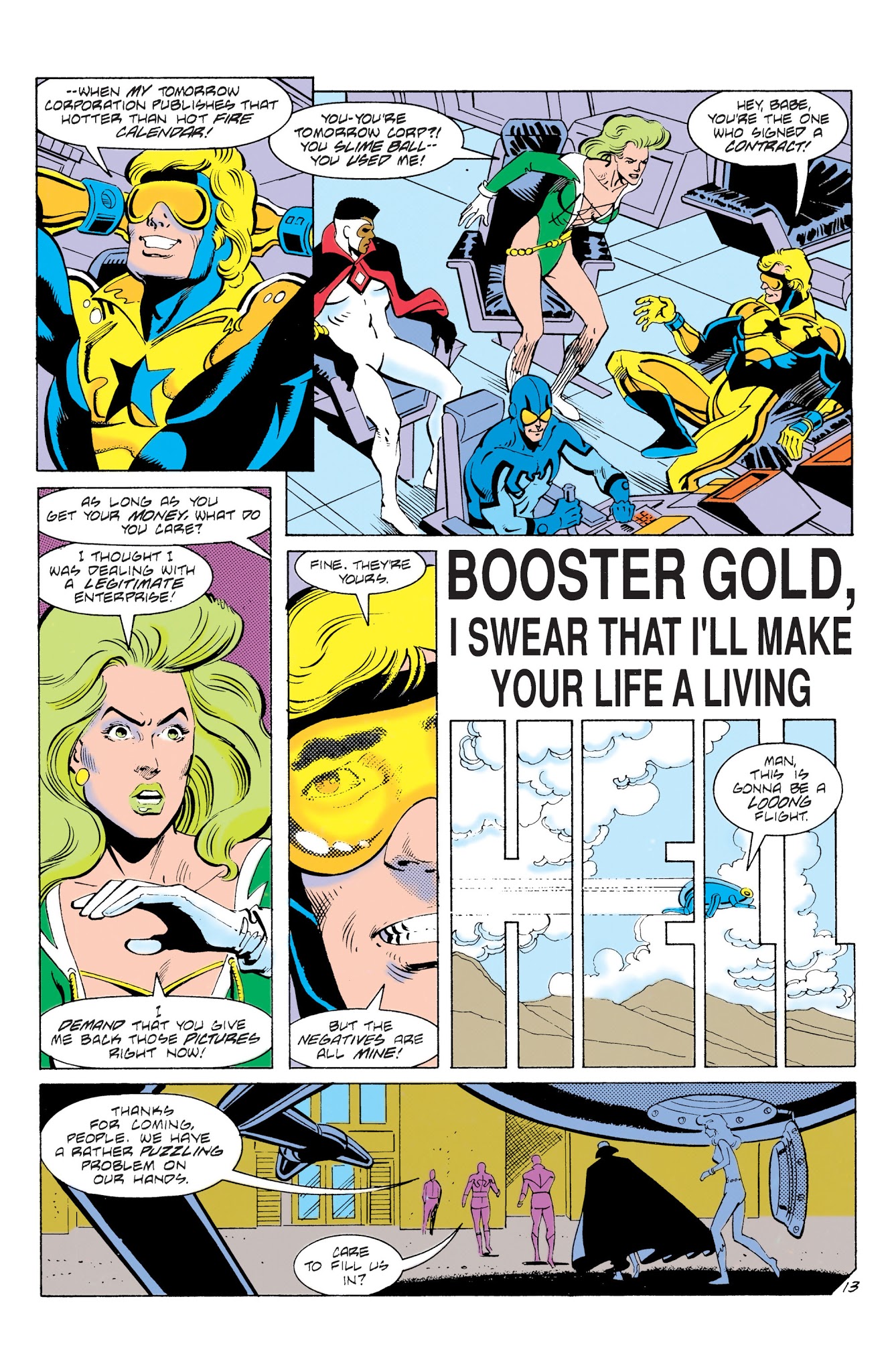 Read online Superman & The Justice League America comic -  Issue #1 - 199