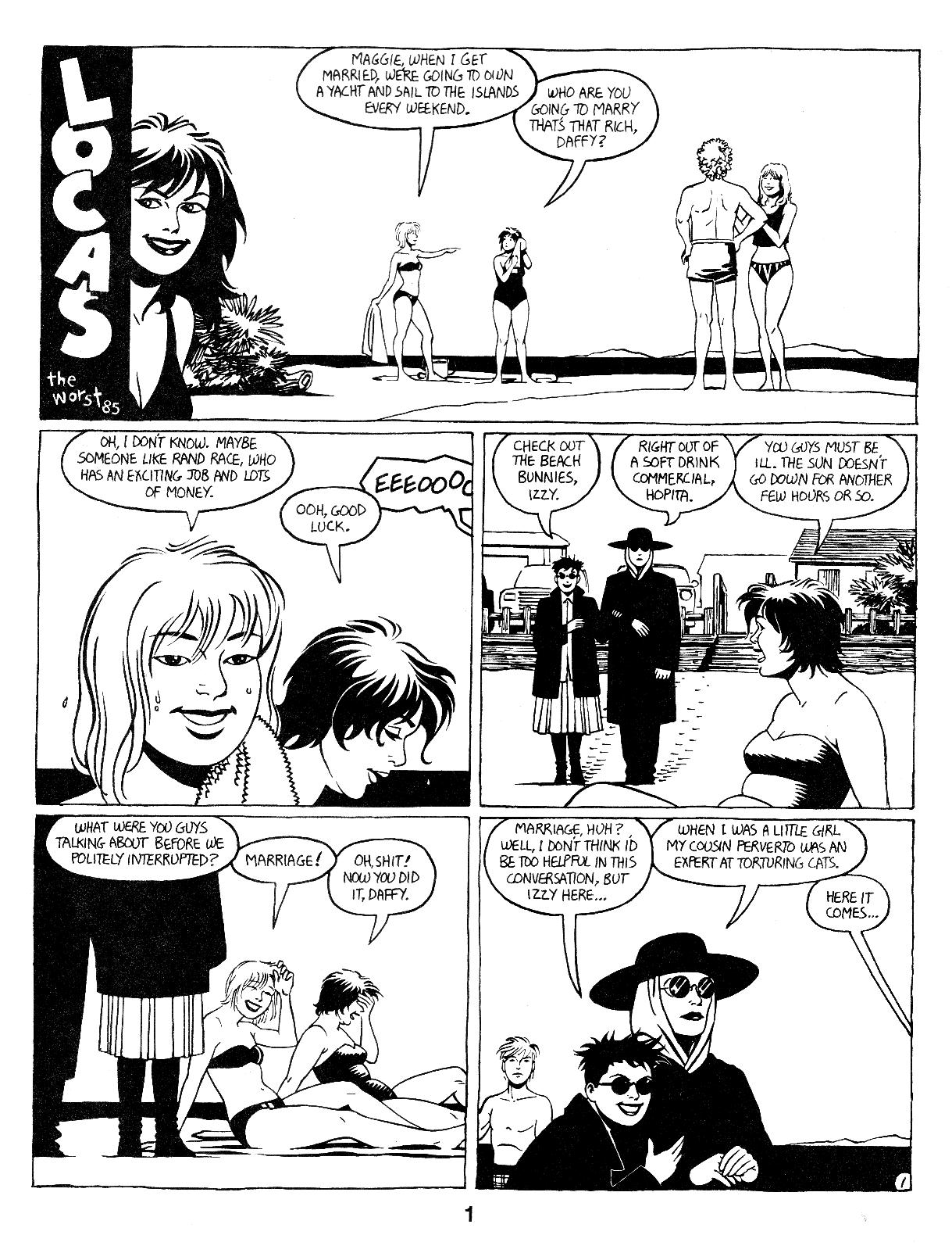 Read online Love and Rockets (1982) comic -  Issue #15 - 3