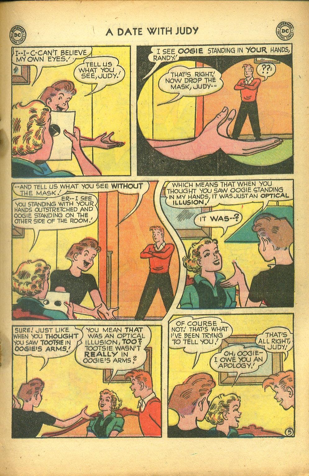 Read online A Date with Judy comic -  Issue #23 - 25