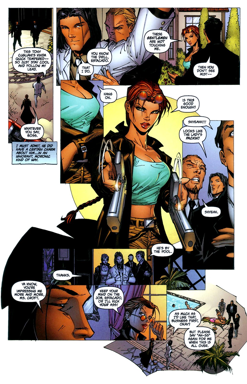 Read online The Darkness and Tomb Raider comic -  Issue # Full - 22