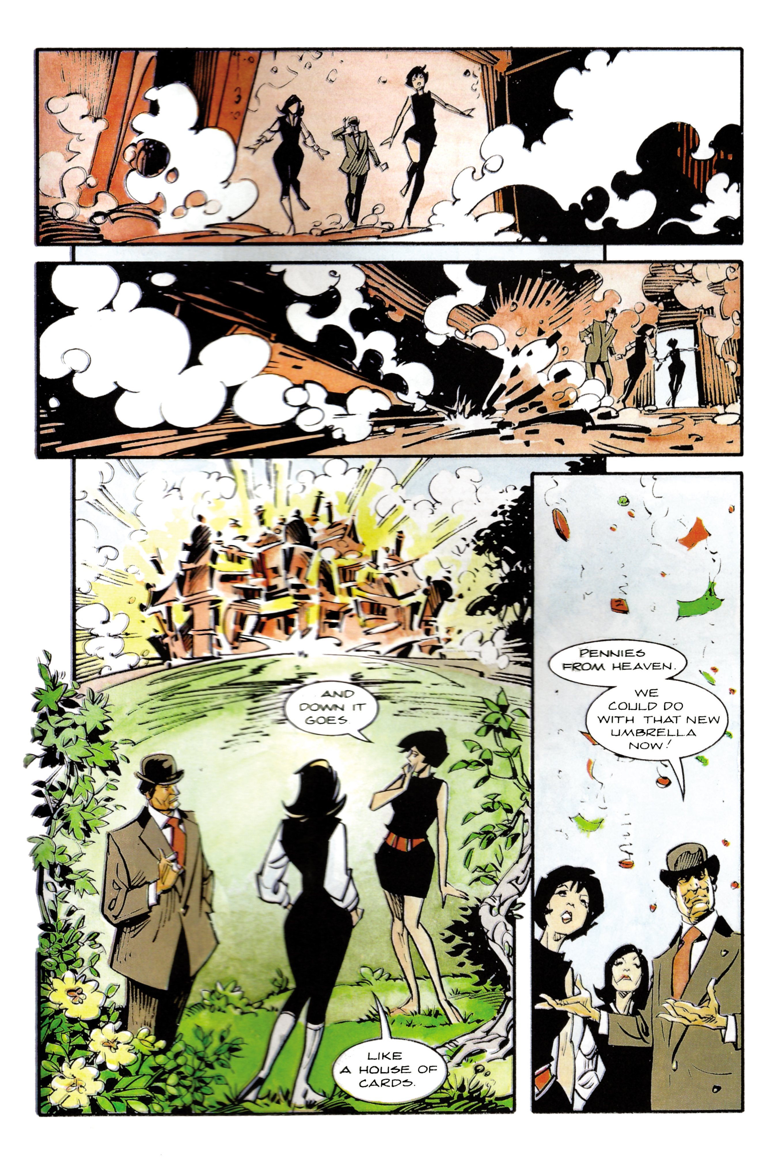 Read online Steed & Mrs. Peel: Golden Game comic -  Issue # Full - 98