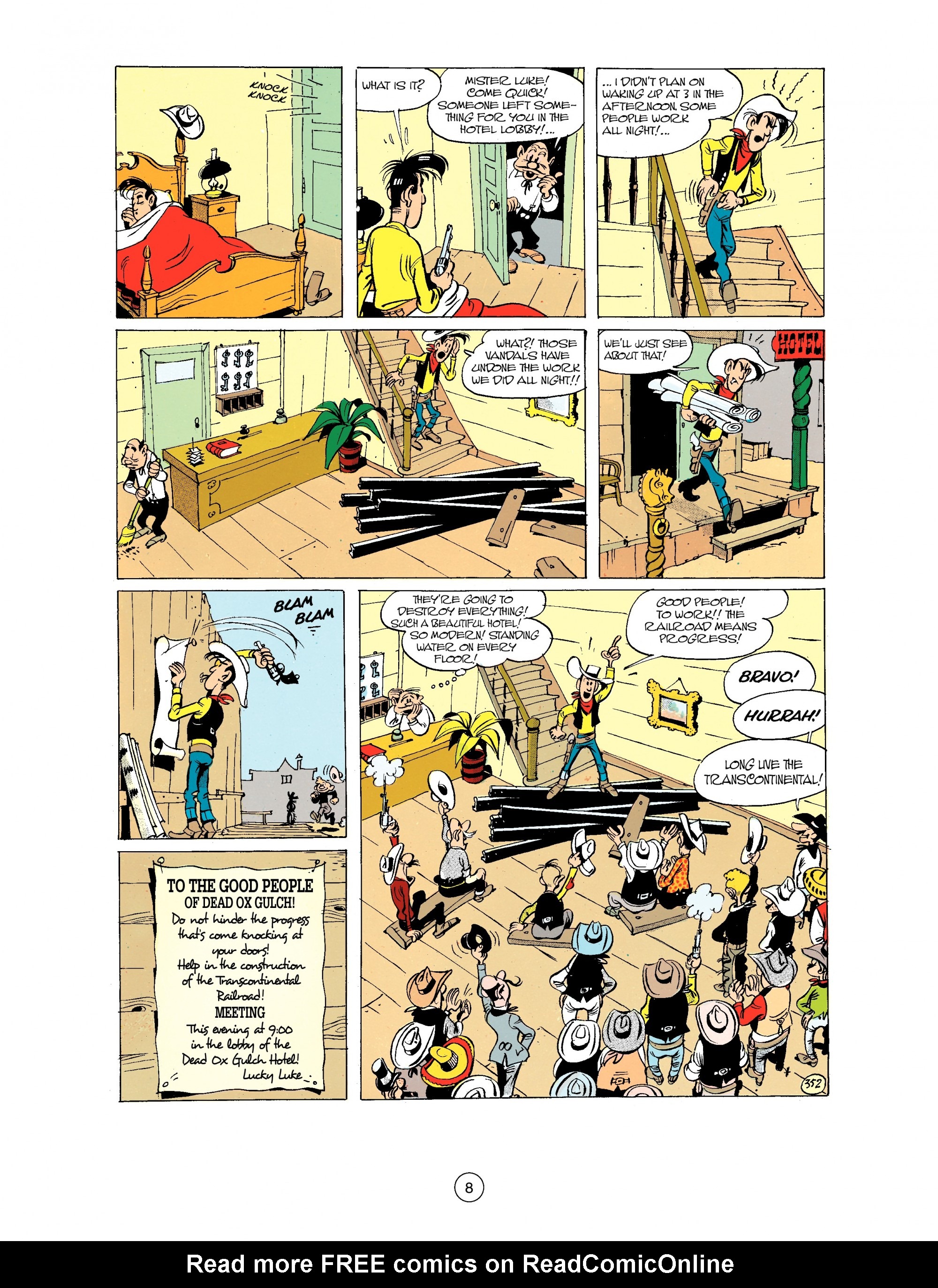 Read online A Lucky Luke Adventure comic -  Issue #32 - 8