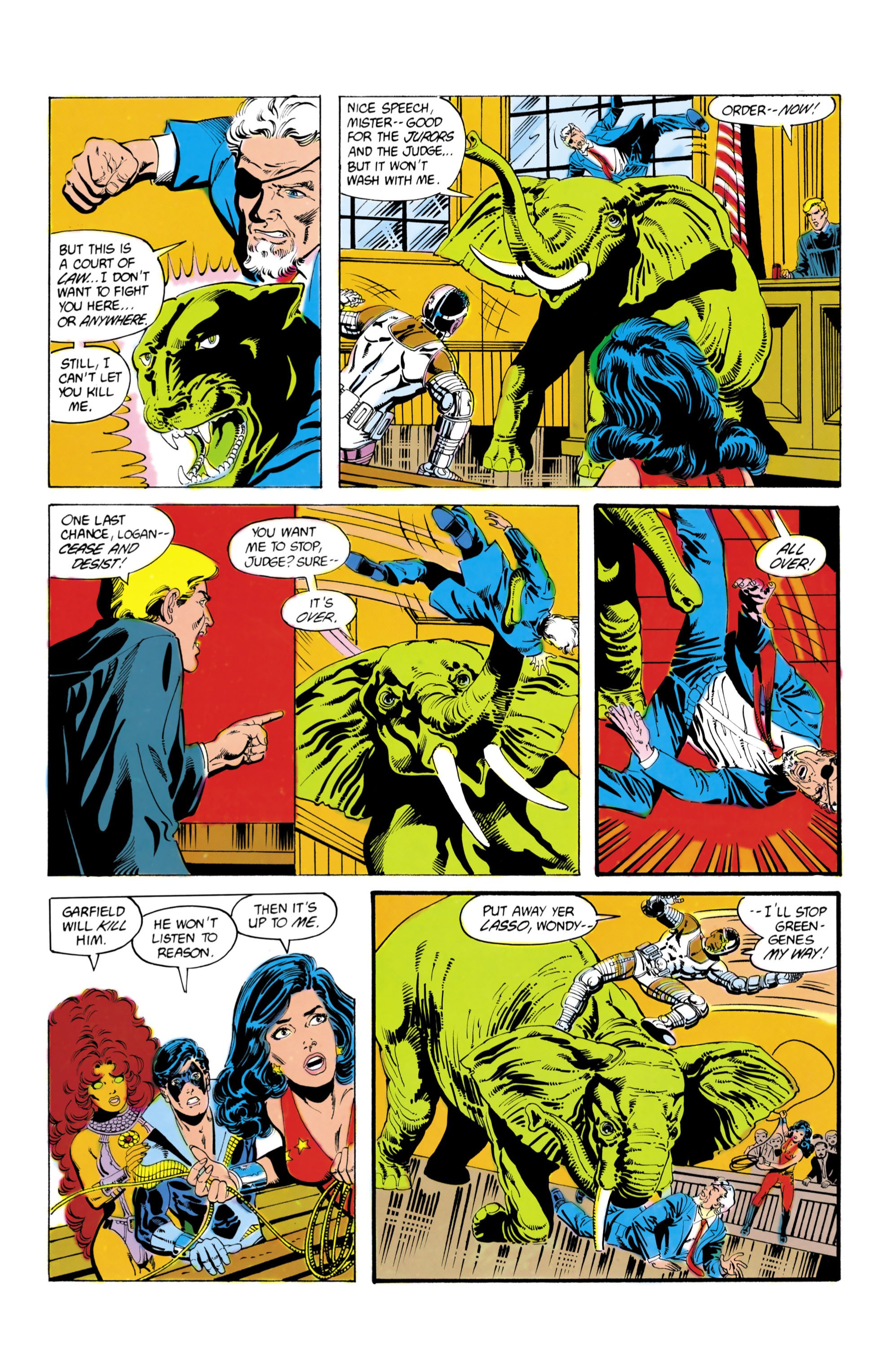 Read online Tales of the Teen Titans comic -  Issue #54 - 4