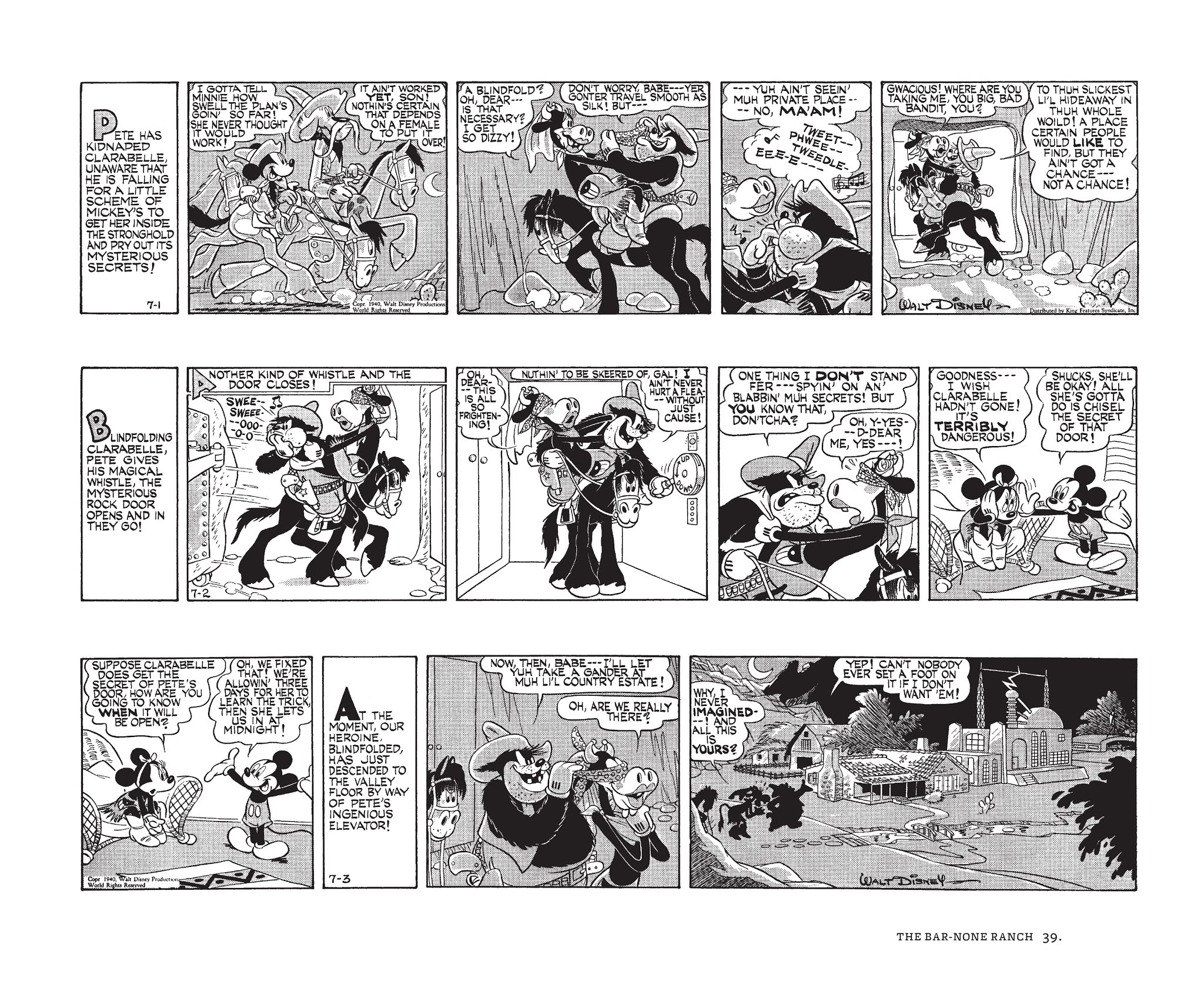 Read online Walt Disney's Mickey Mouse by Floyd Gottfredson comic -  Issue # TPB 6 (Part 1) - 39