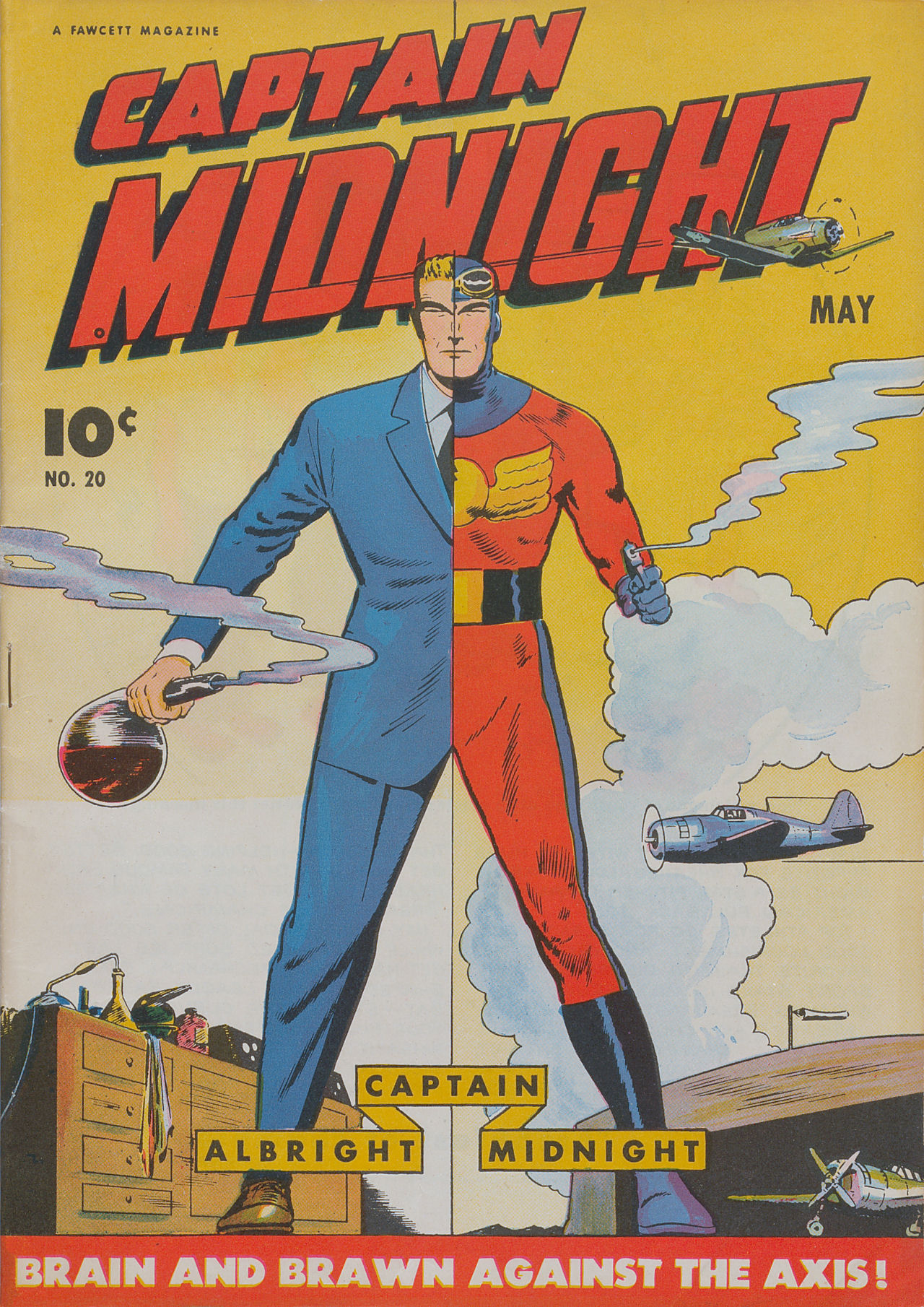 Read online Captain Midnight (1942) comic -  Issue #20 - 1