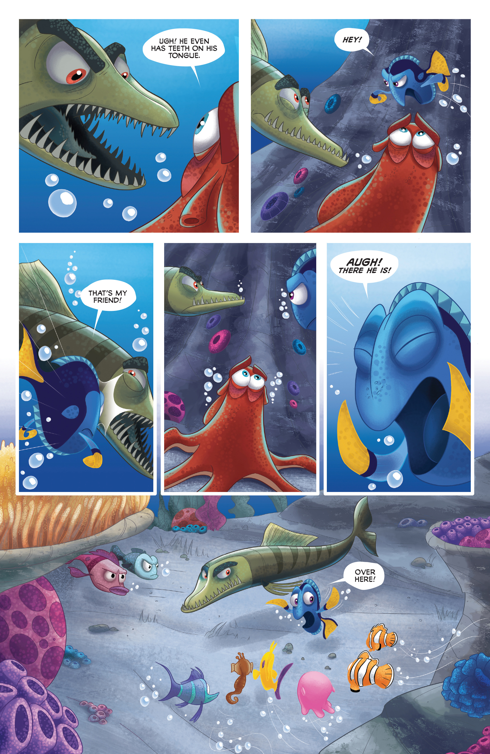 Read online Disney Pixar Finding Dory comic -  Issue #1 - 10