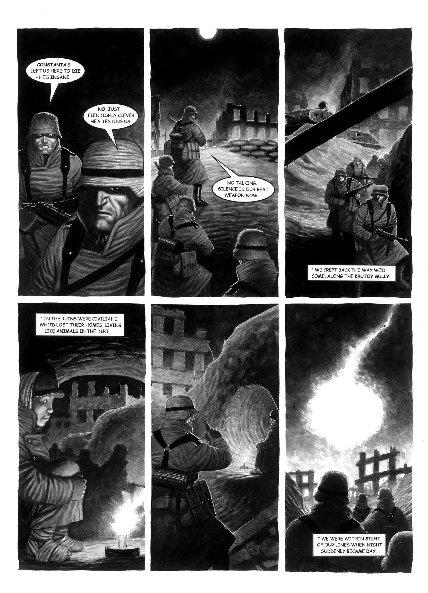 Read online Fiends of the Eastern Front comic -  Issue # TPB - 67