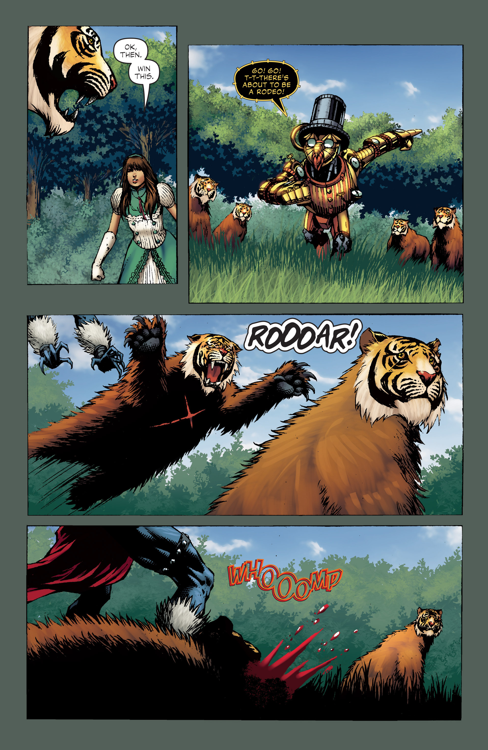 Read online Legends of Oz: Tik-Tok and the Kalidah comic -  Issue #2 - 22