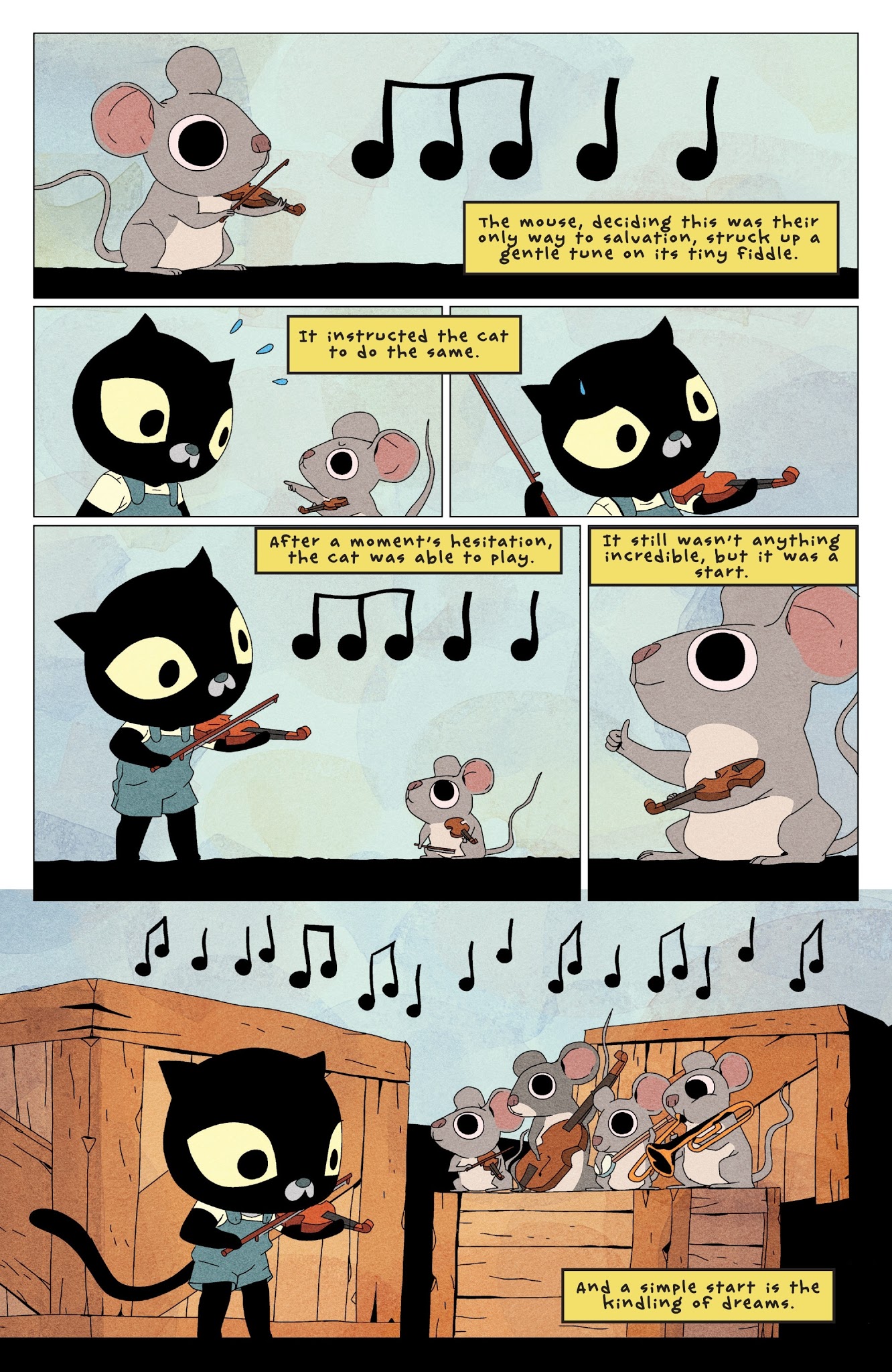 Read online Over the Garden Wall (2016) comic -  Issue #17 - 23