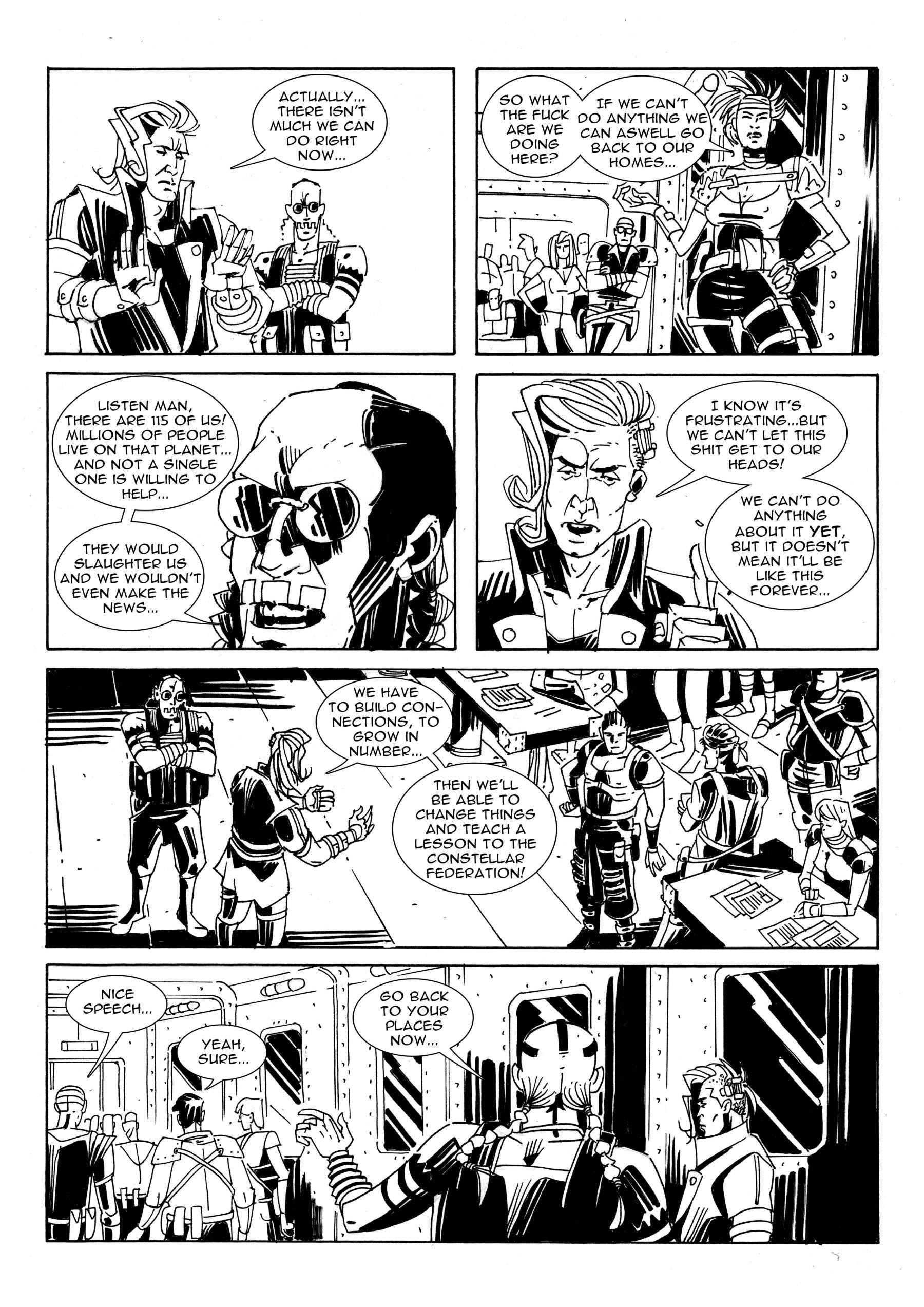 Read online Gods Will Be Watching comic -  Issue # Full - 4