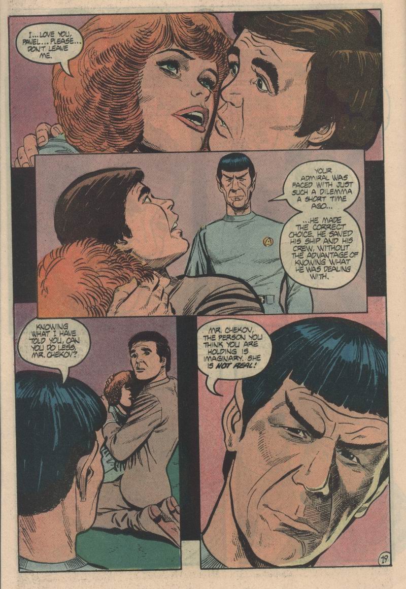 Read online Star Trek (1984) comic -  Issue #19 - 20