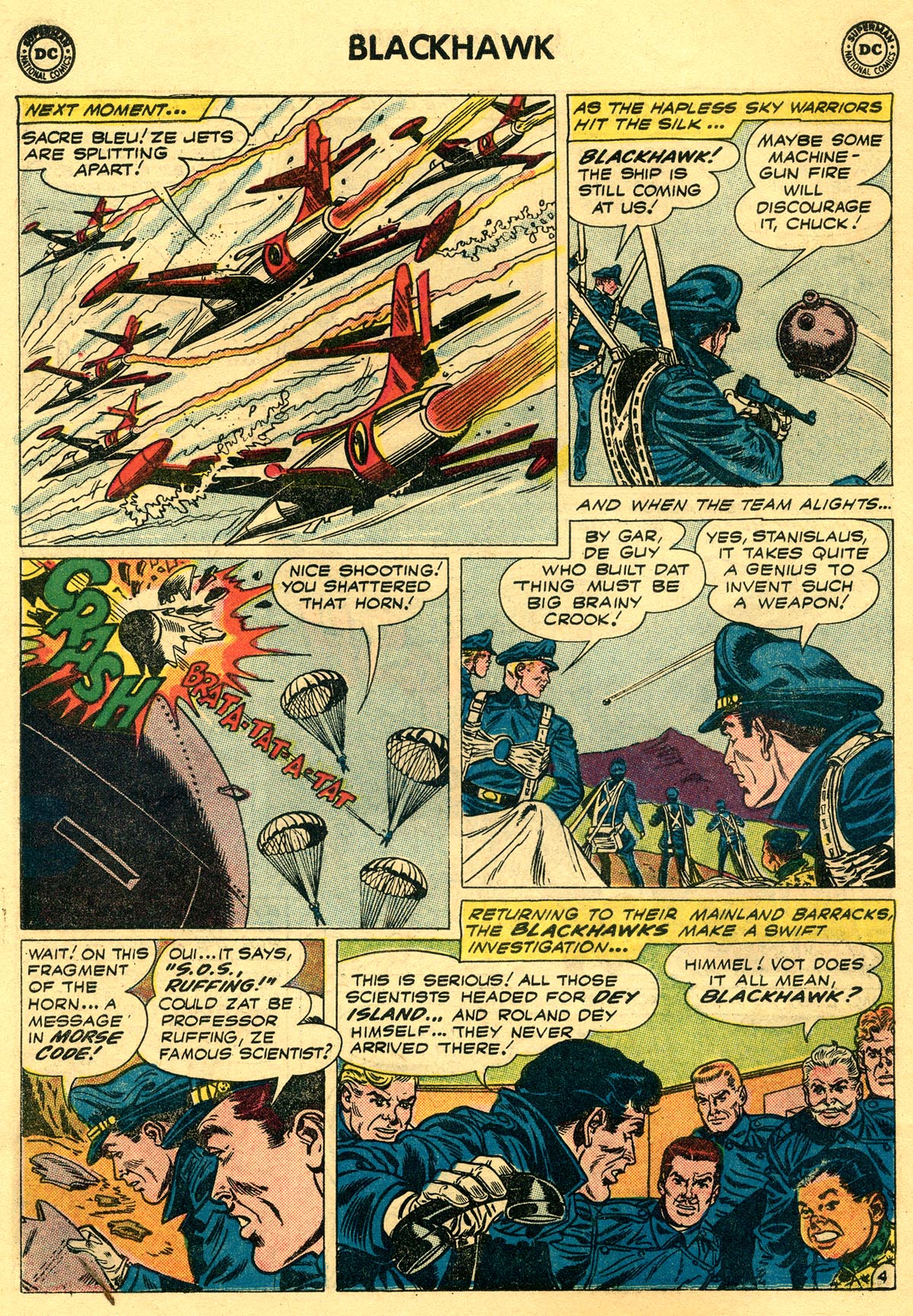 Read online Blackhawk (1957) comic -  Issue #141 - 6