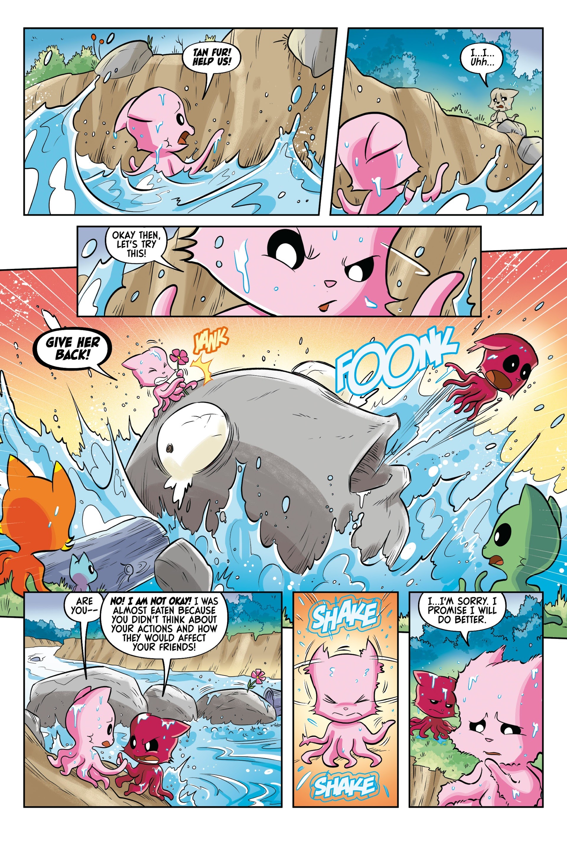 Read online Tentacle Kitty: Tales Around the Teacup comic -  Issue # TPB - 25
