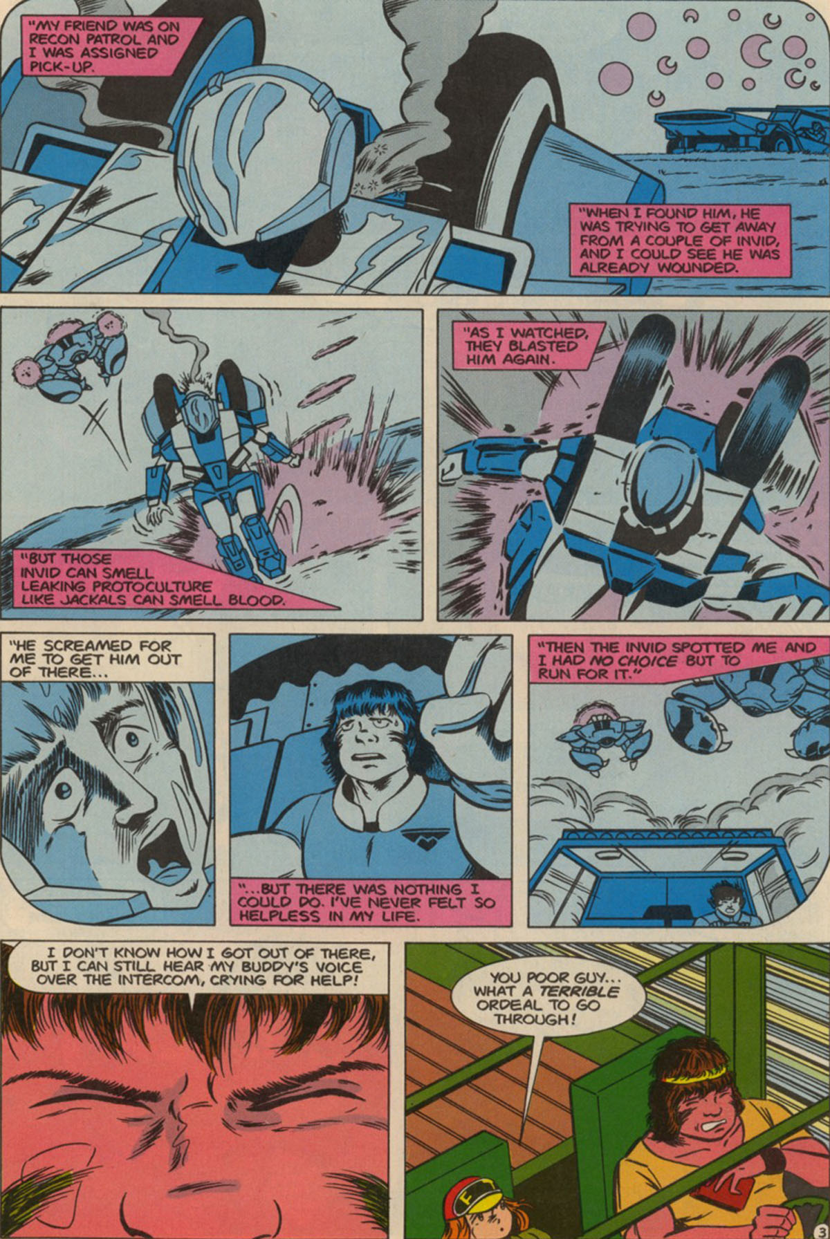 Read online Robotech The New Generation comic -  Issue #7 - 5