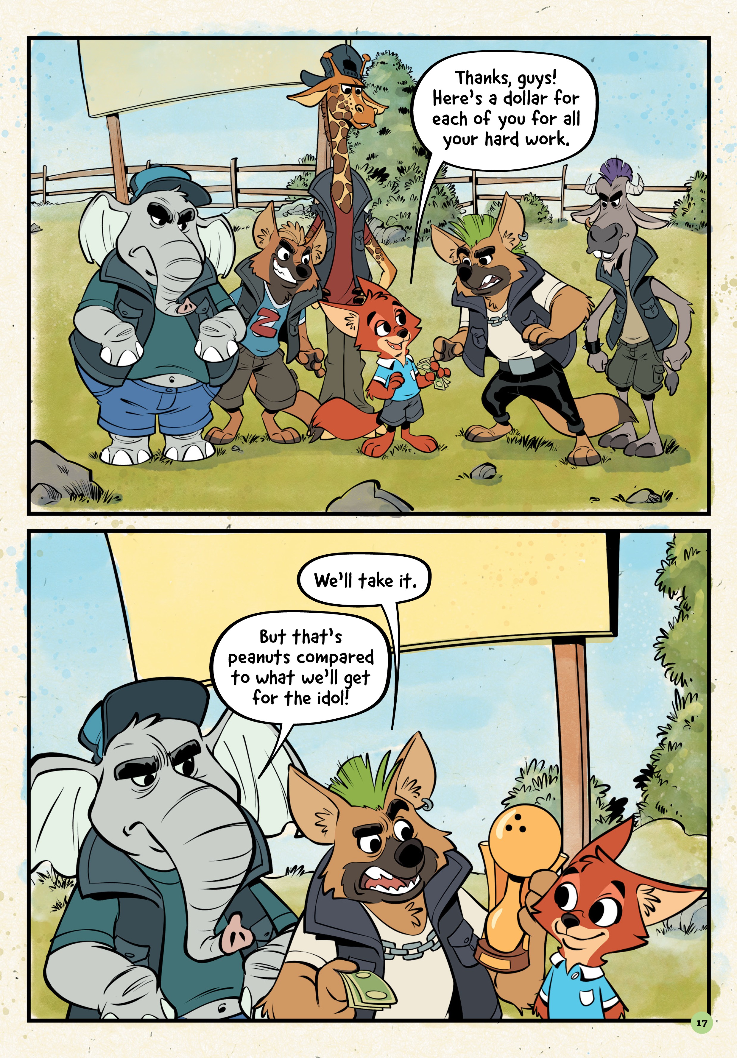 Read online Zootopia: A Hard Day's Work comic -  Issue # Full - 17