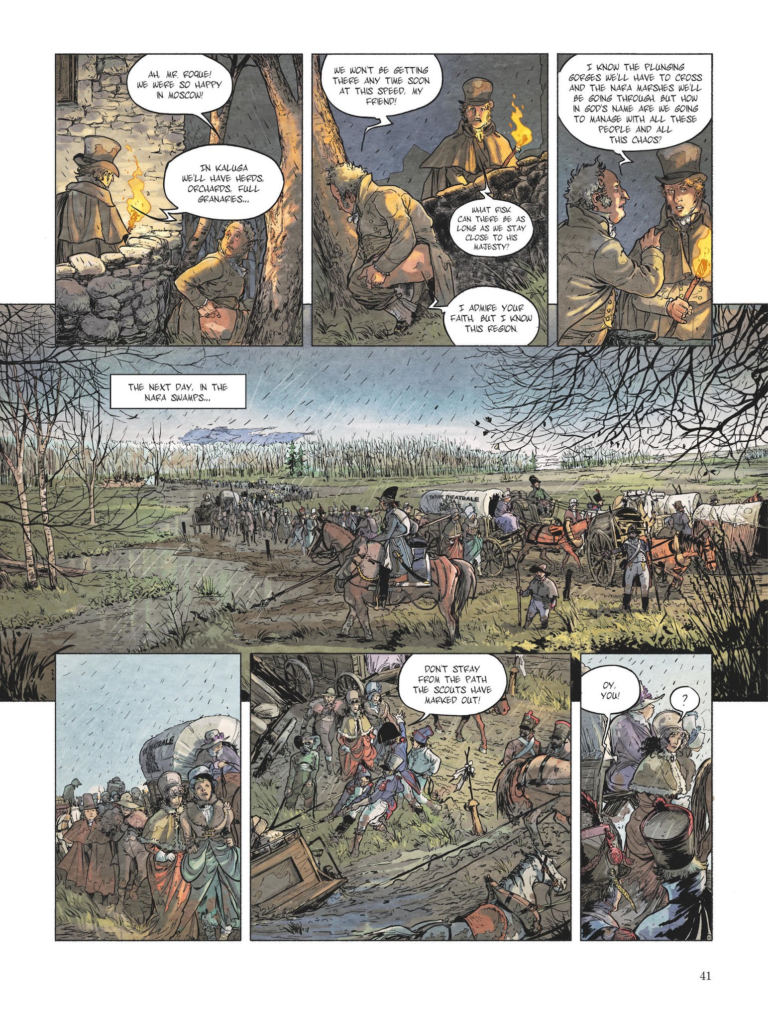 Read online Berezina comic -  Issue #2 - 39