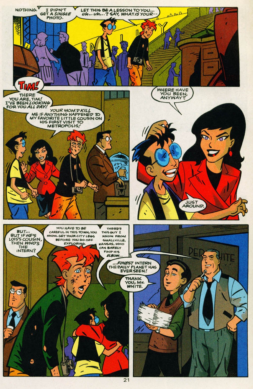 Read online Superman Adventures comic -  Issue #17 - 22