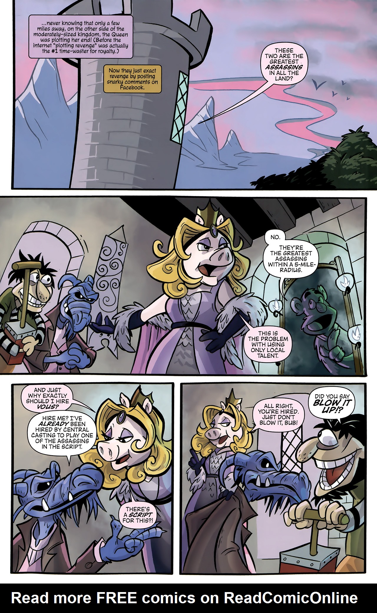 Read online Muppet Snow White comic -  Issue #2 - 10