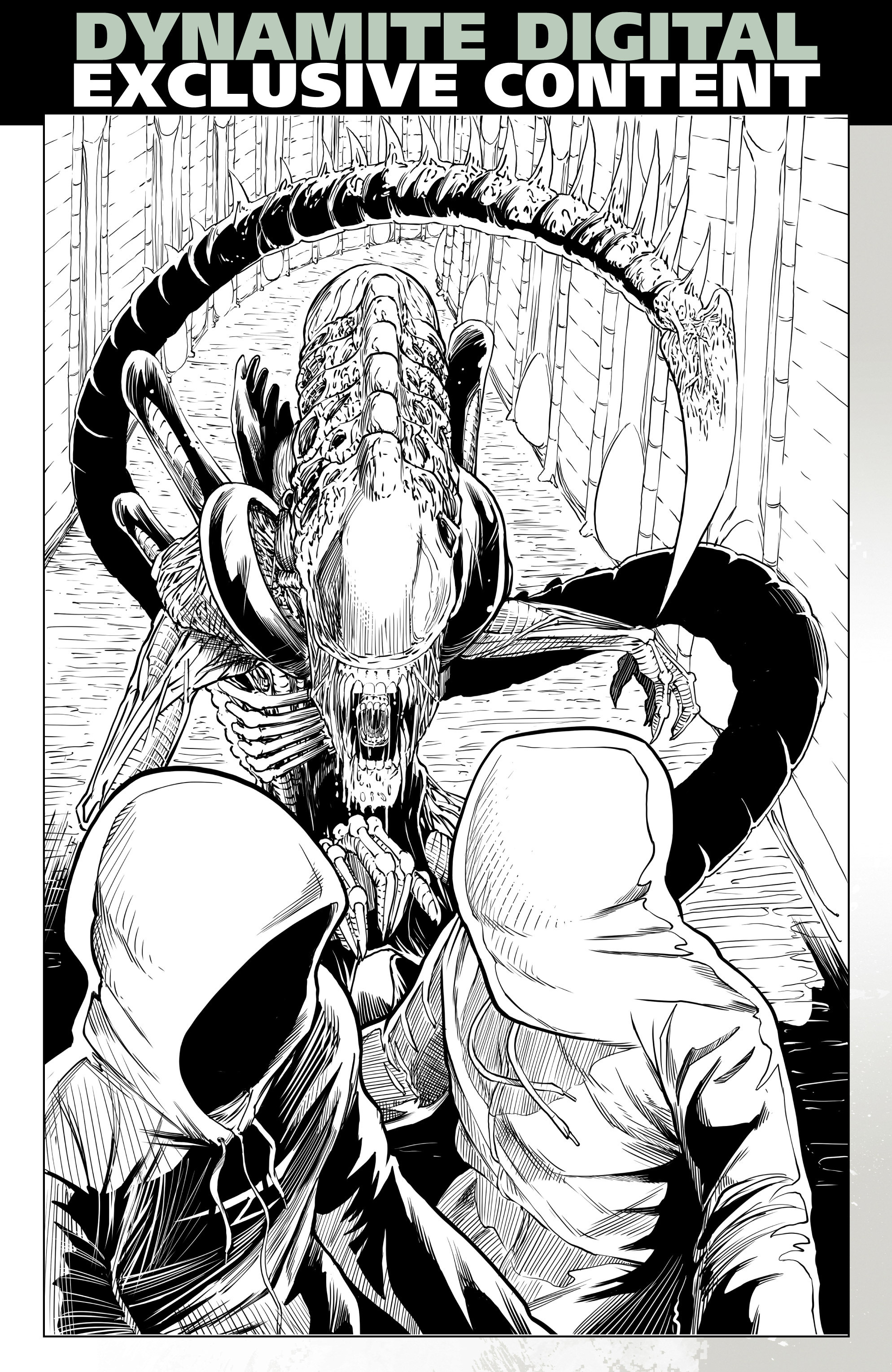 Read online Aliens/Vampirella comic -  Issue #1 - 27